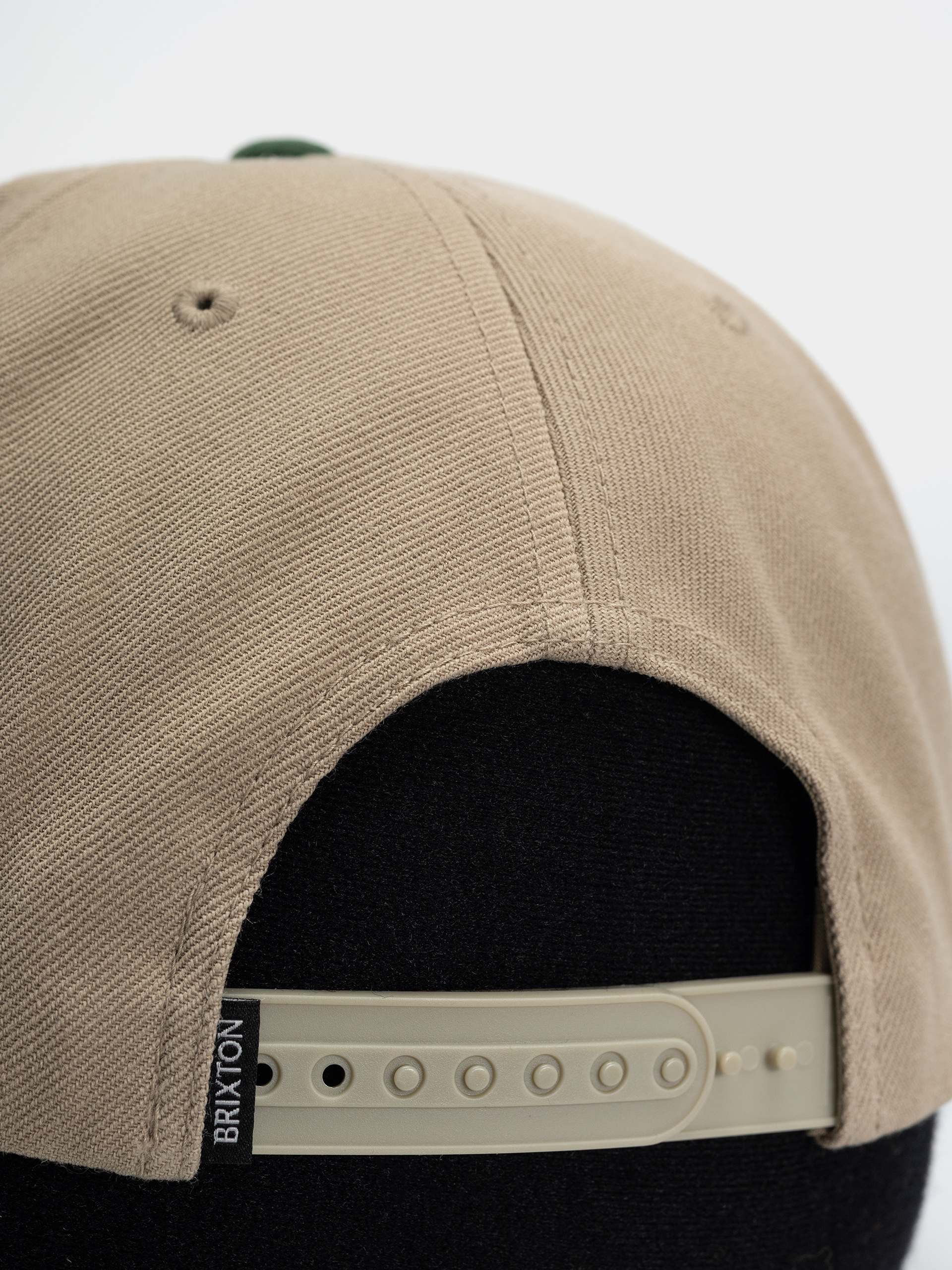 Šiltovka Brixton Oath Iii Snapback (khaki/primal green)
