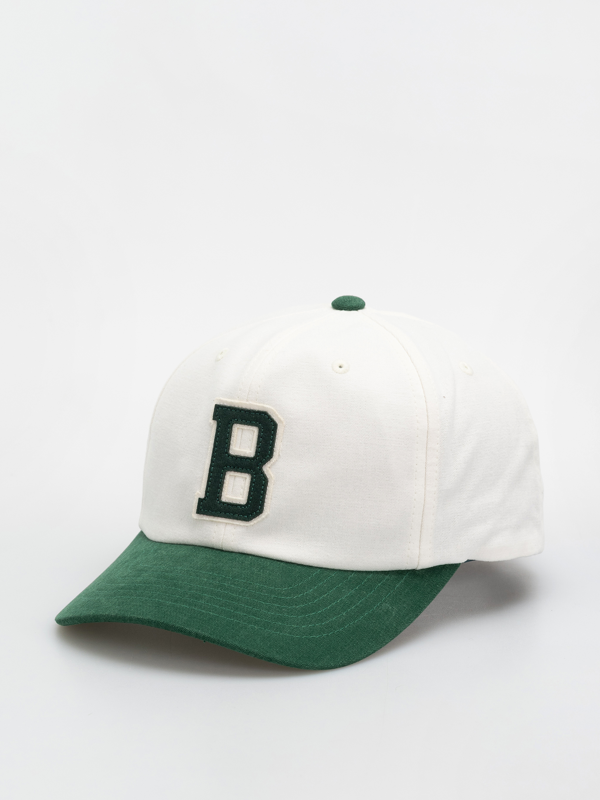 Šiltovka Brixton Big B Mp Adj (off white/primal green)