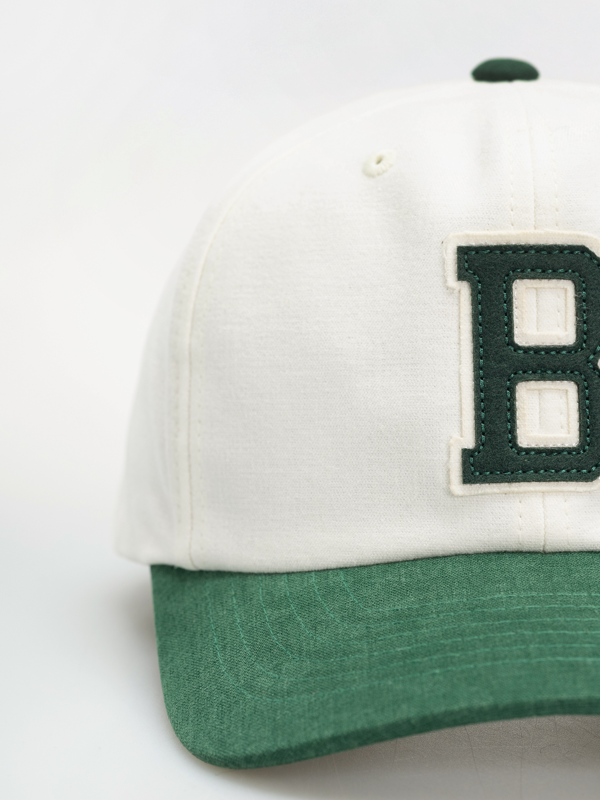 Šiltovka Brixton Big B Mp Adj (off white/primal green)