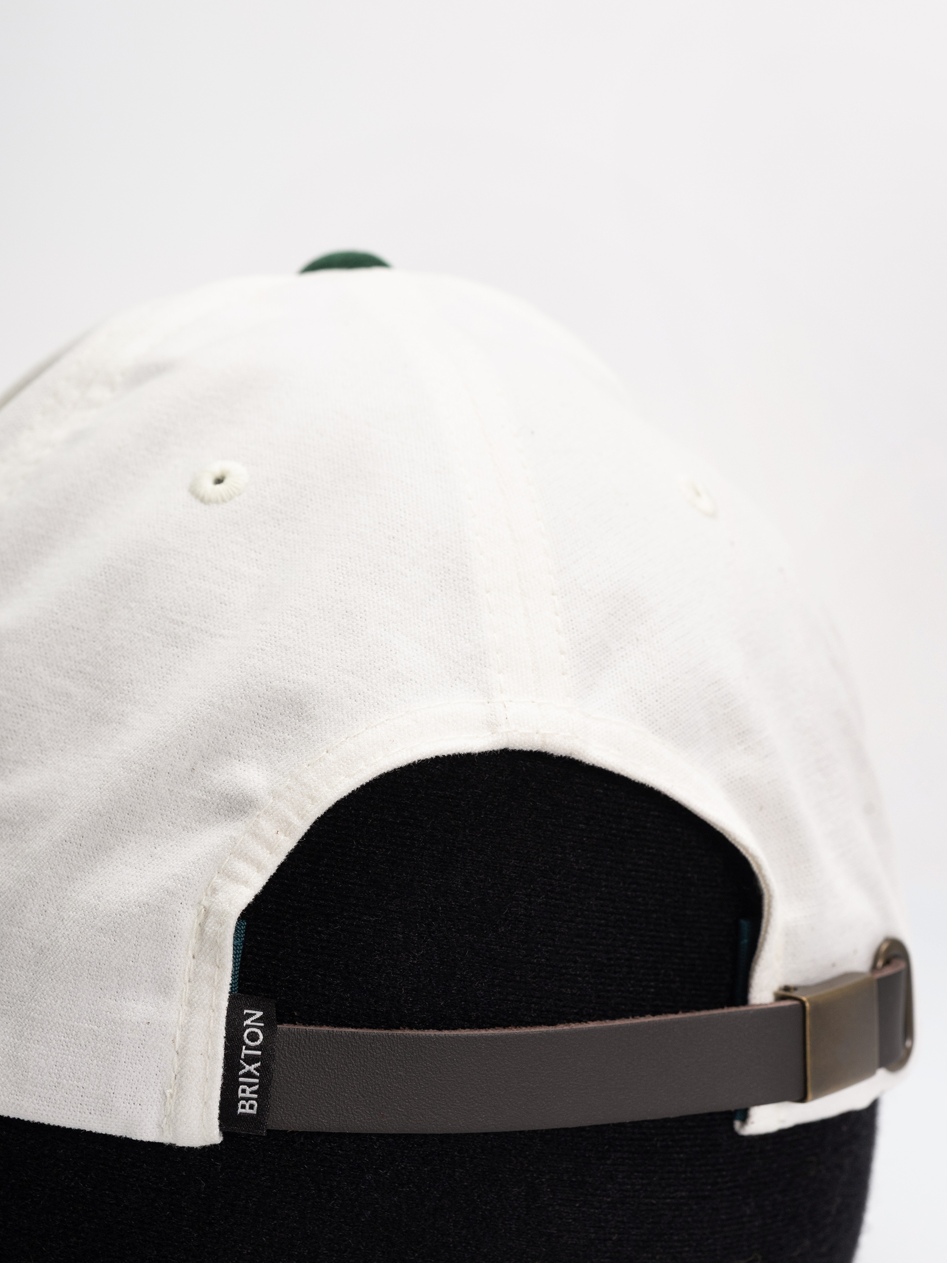 Šiltovka Brixton Big B Mp Adj (off white/primal green)