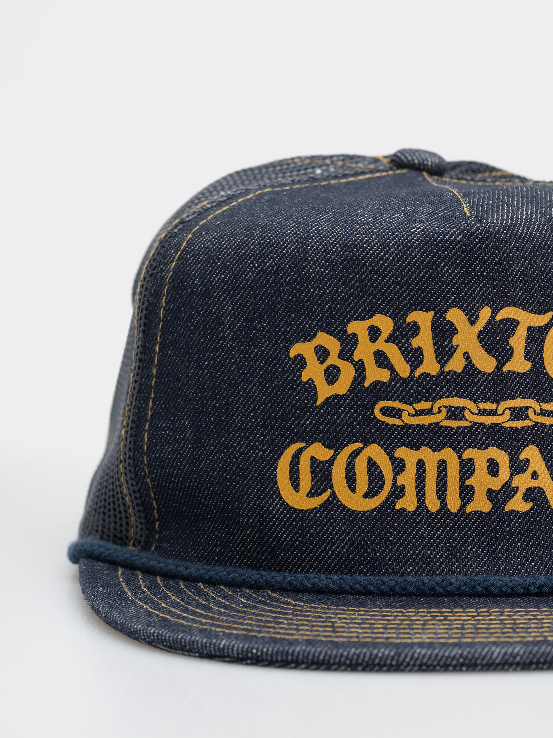 Šiltovka Brixton Chains Np Hp Trucker (dark denim/navy)