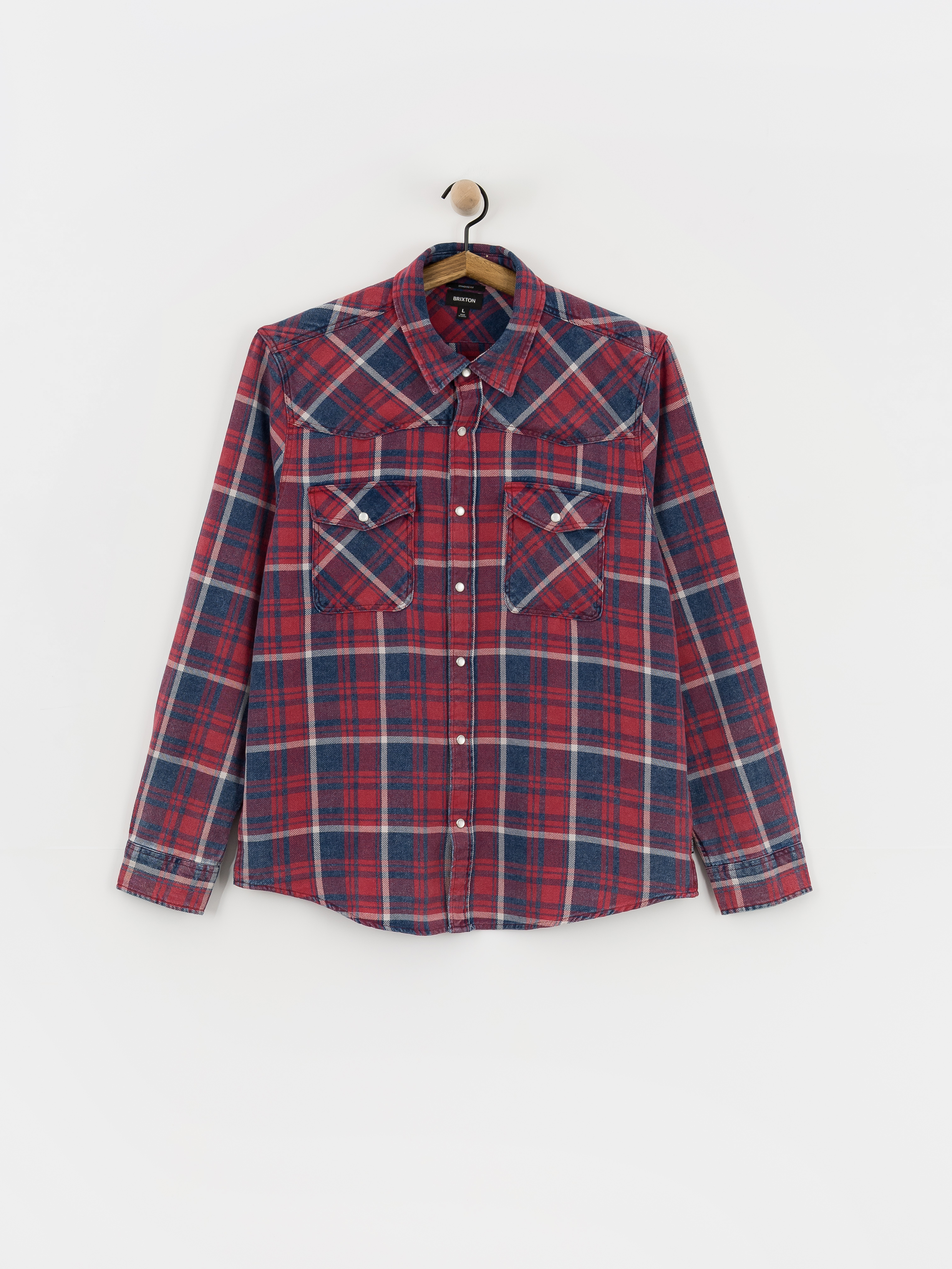 Košeľa Brixton Waylon Lw Overshirt