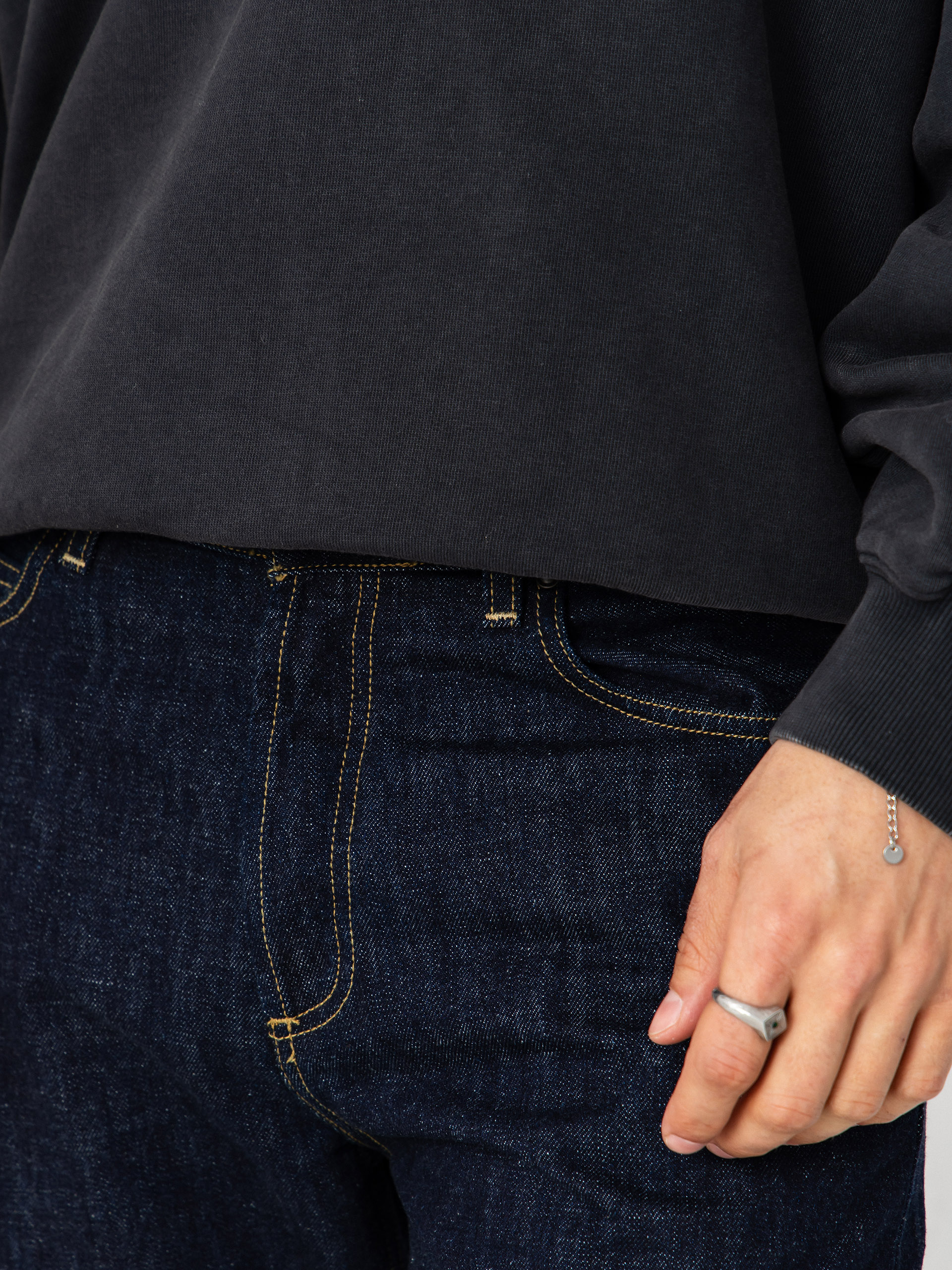 Nohavice Carhartt WIP Marlow (blue rinsed)