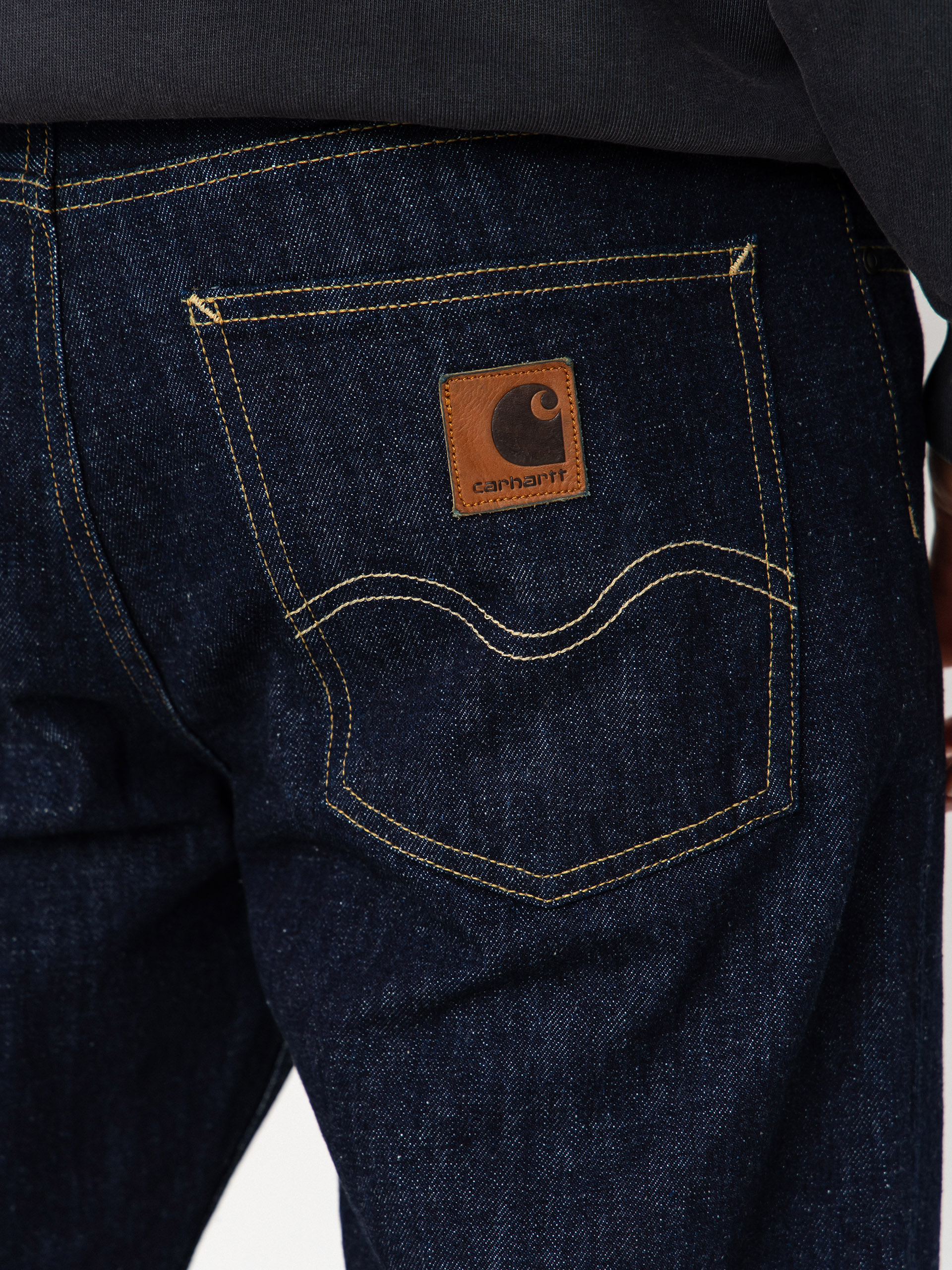 Nohavice Carhartt WIP Marlow (blue rinsed)