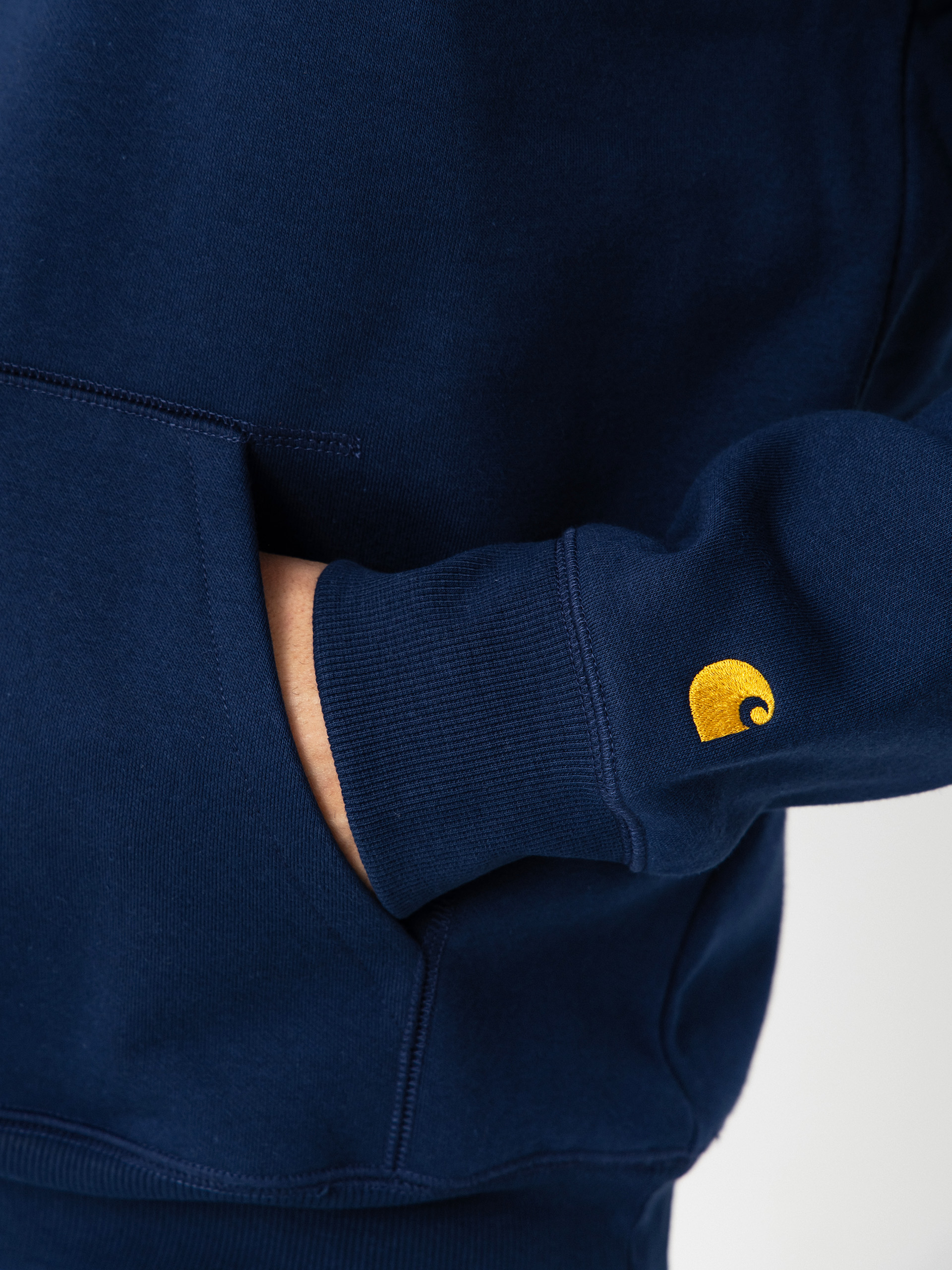 Mikina s kapucňou Carhartt WIP Chase HD (jupiter/gold)