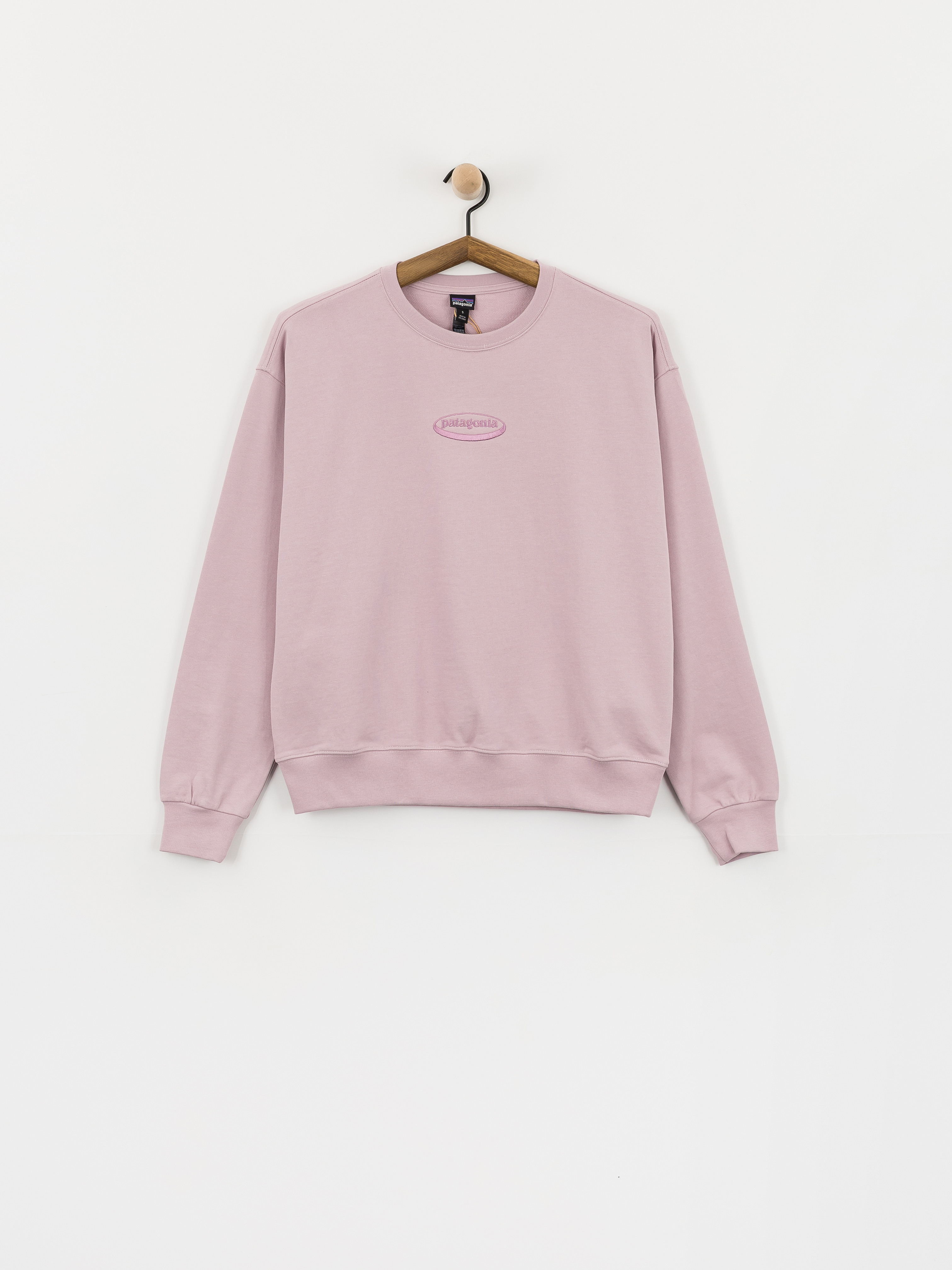 Mikina Patagonia 95 Oval Logo Daily Wmn (quiet violet)