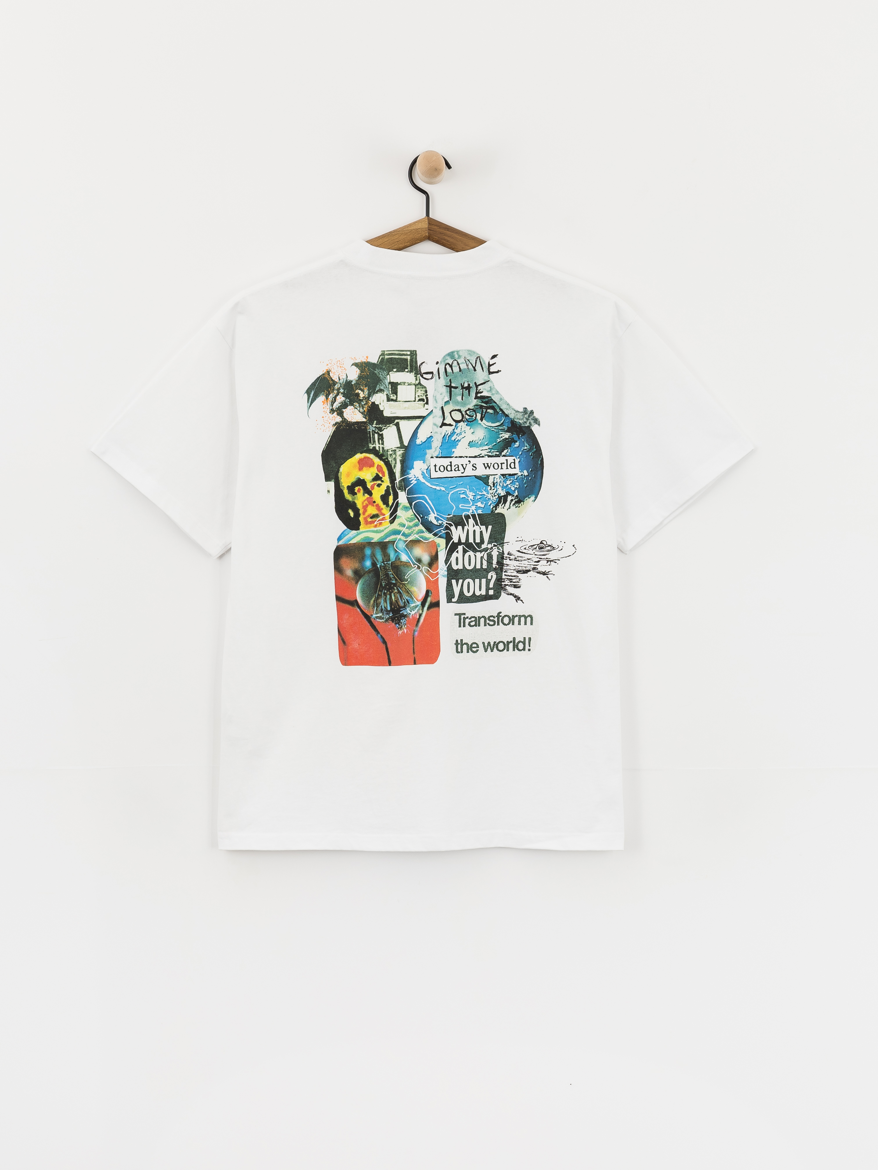 Triu010dko HUF Gimme The Loot (white)