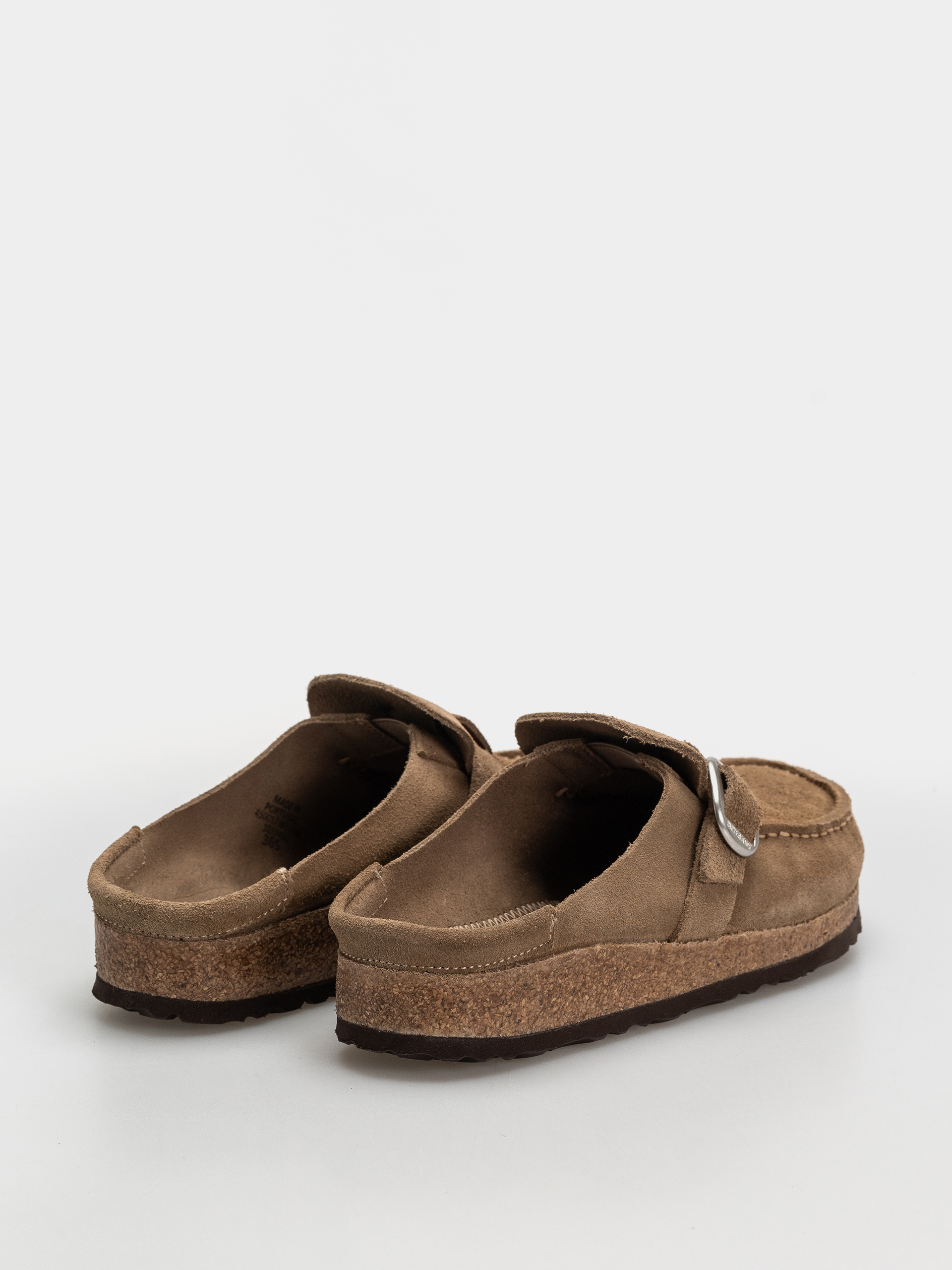 Šľapky Birkenstock Buckley Suede Leather Narrow Wmn (gray taupe)