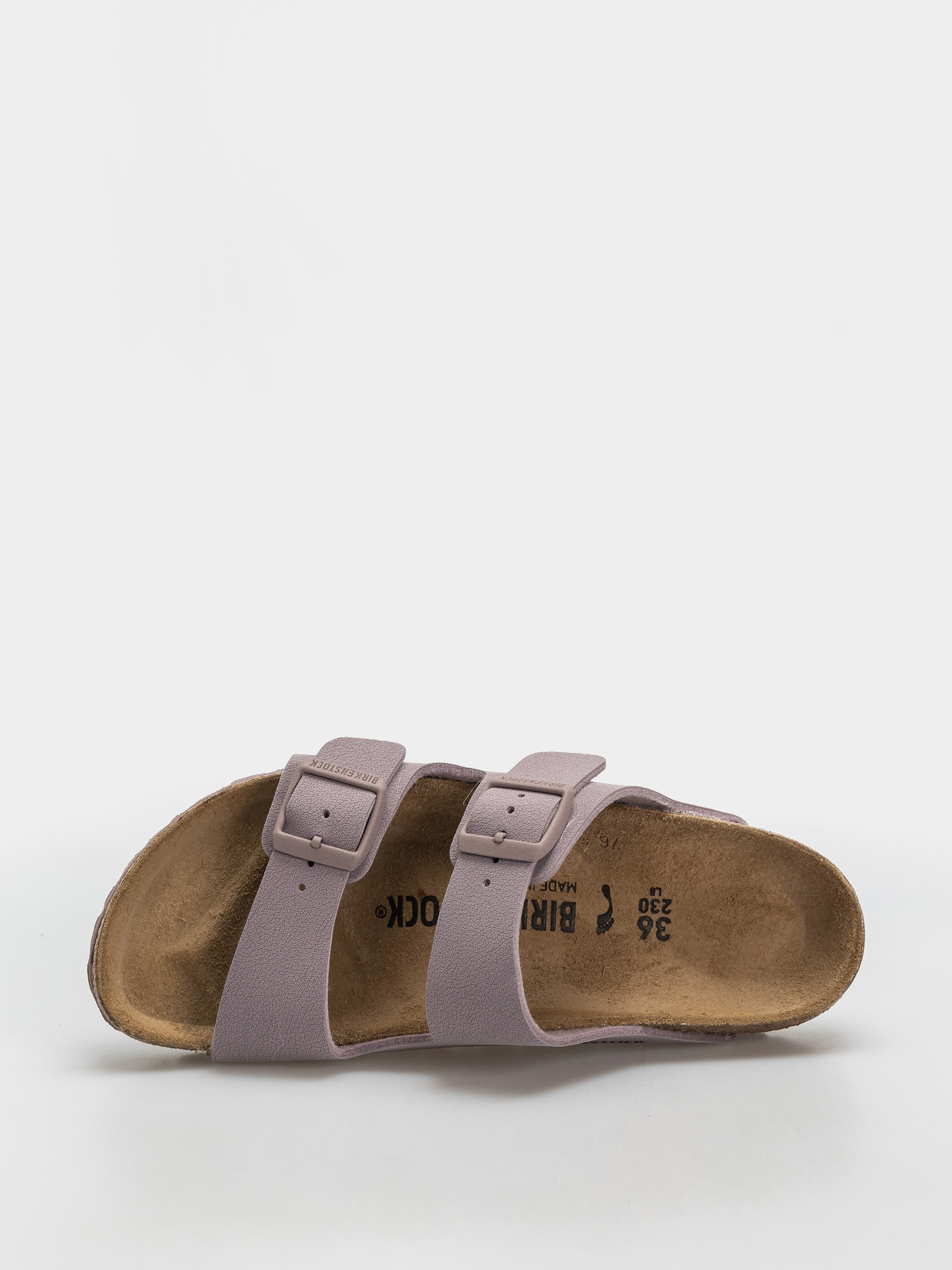 Šľapky Birkenstock Arizona Birkibuc Narrow (faded purple)