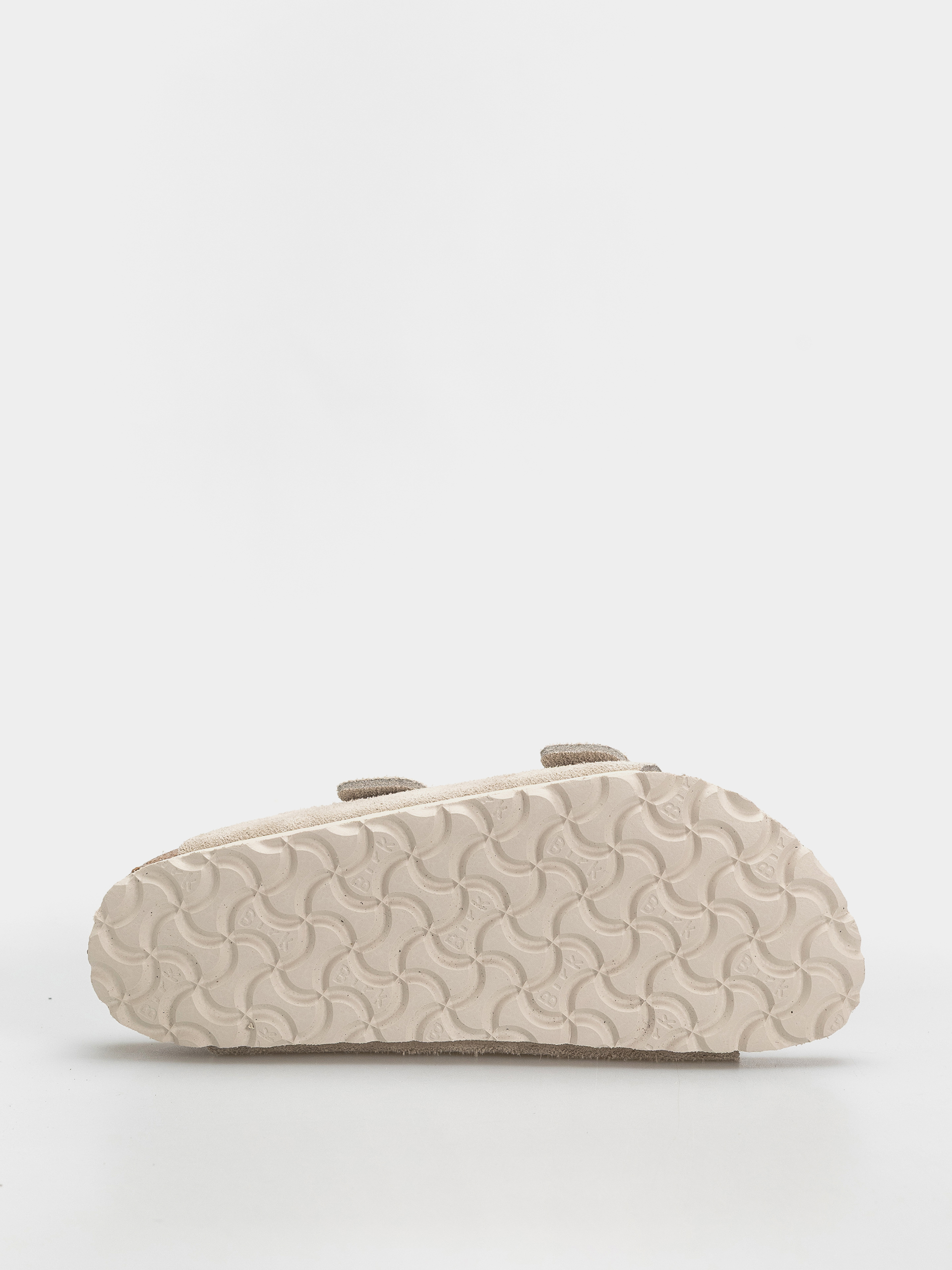 Šľapky Birkenstock Arizona Suede Leather Narrow (oyster)