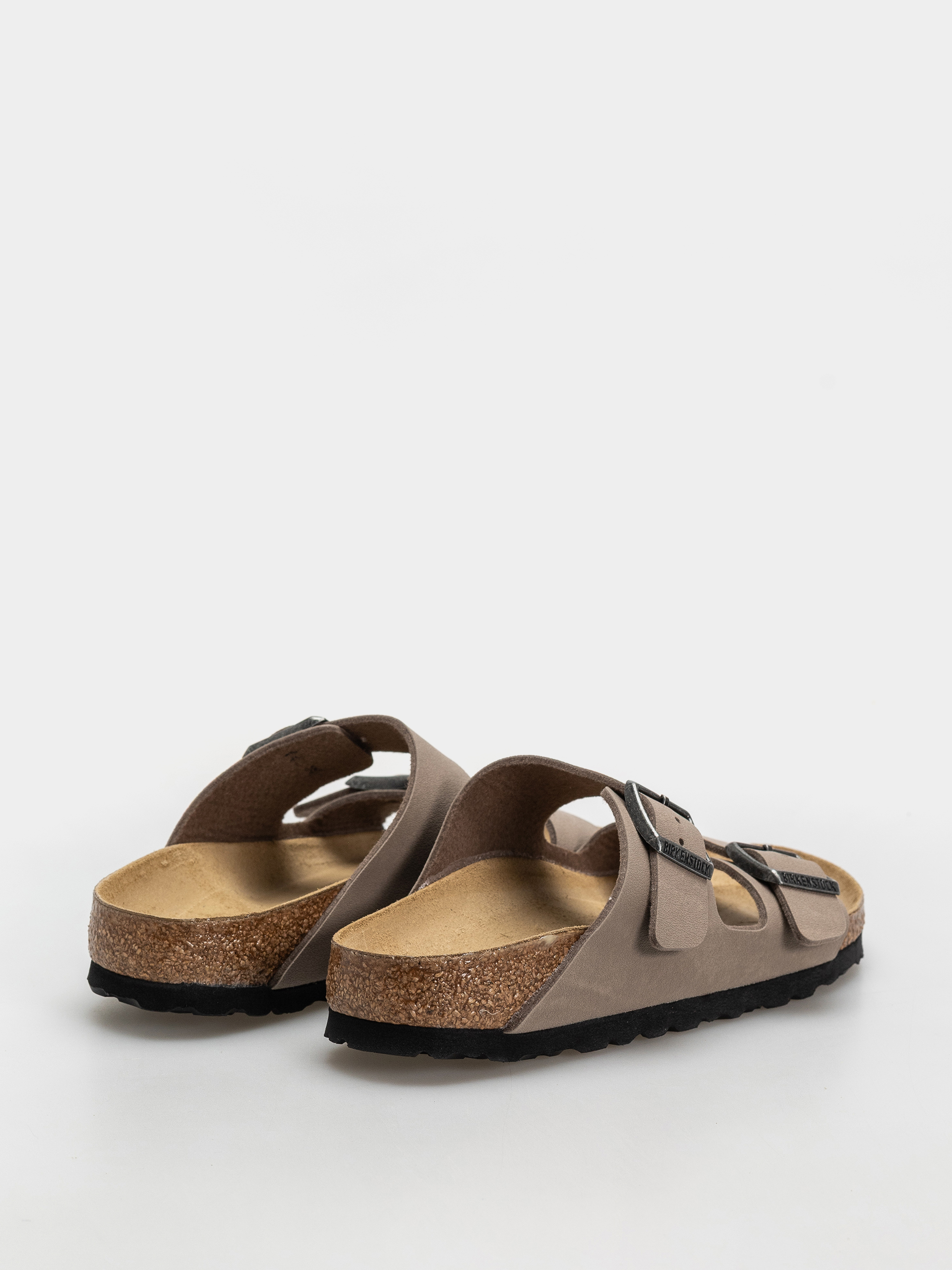 Šľapky Birkenstock Arizona Birkibuc Narrow (gray taupe)