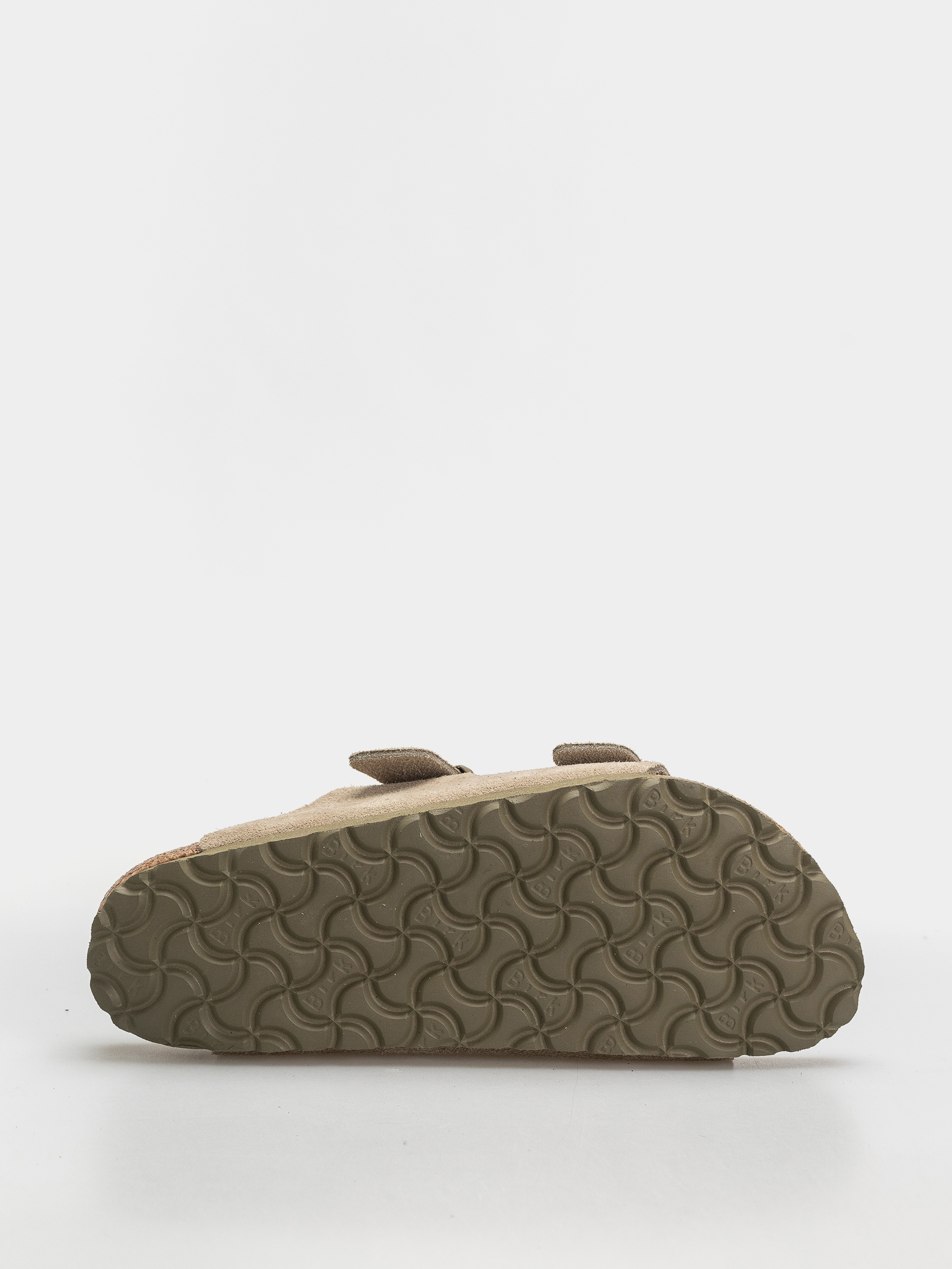 Šľapky Birkenstock Arizona Suede Leather Narrow (faded khaki)
