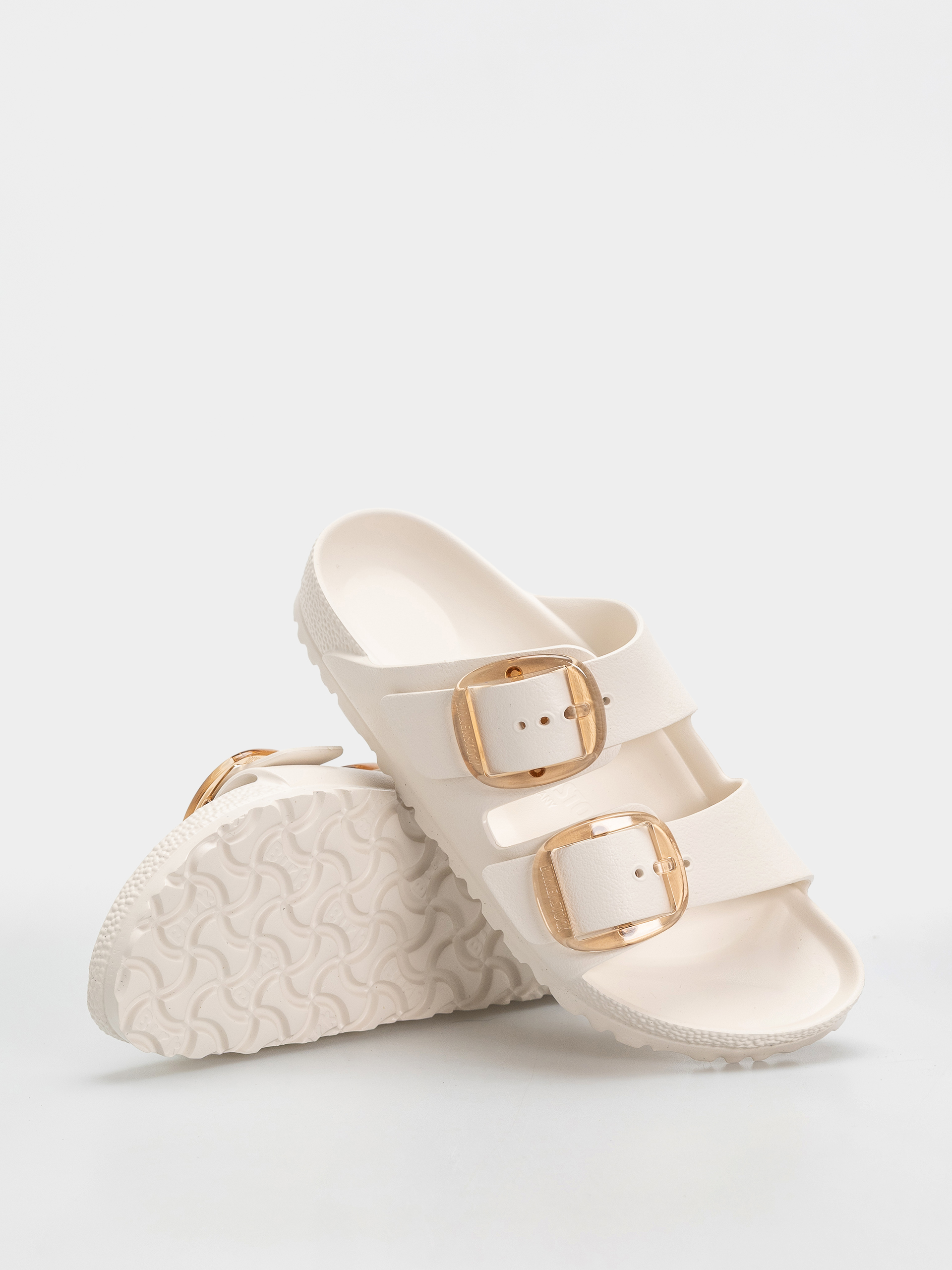 Šľapky Birkenstock Arizona Big Buckle EVA Narrow Wmn (eggshell)