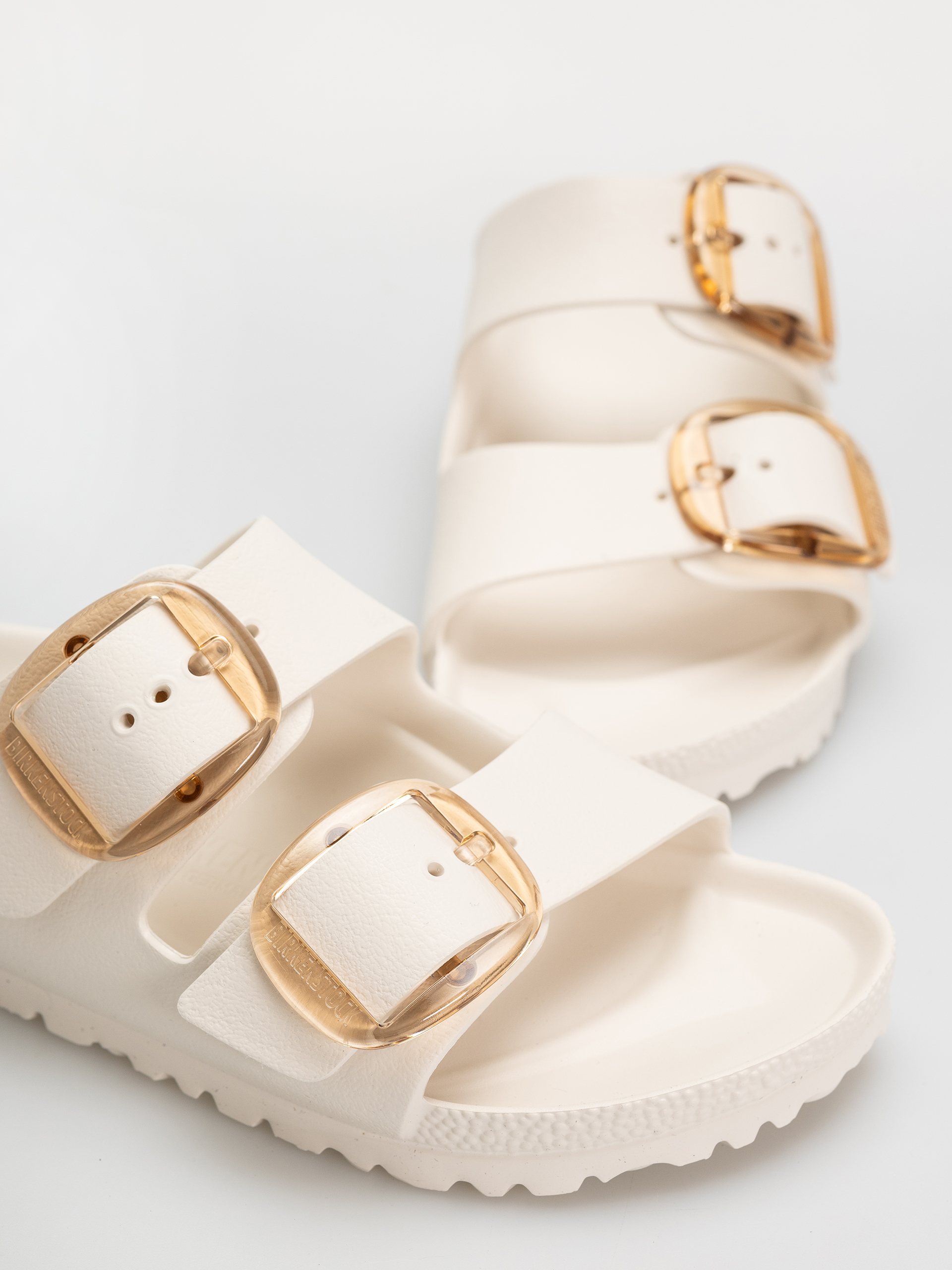 Šľapky Birkenstock Arizona Big Buckle EVA Narrow Wmn (eggshell)