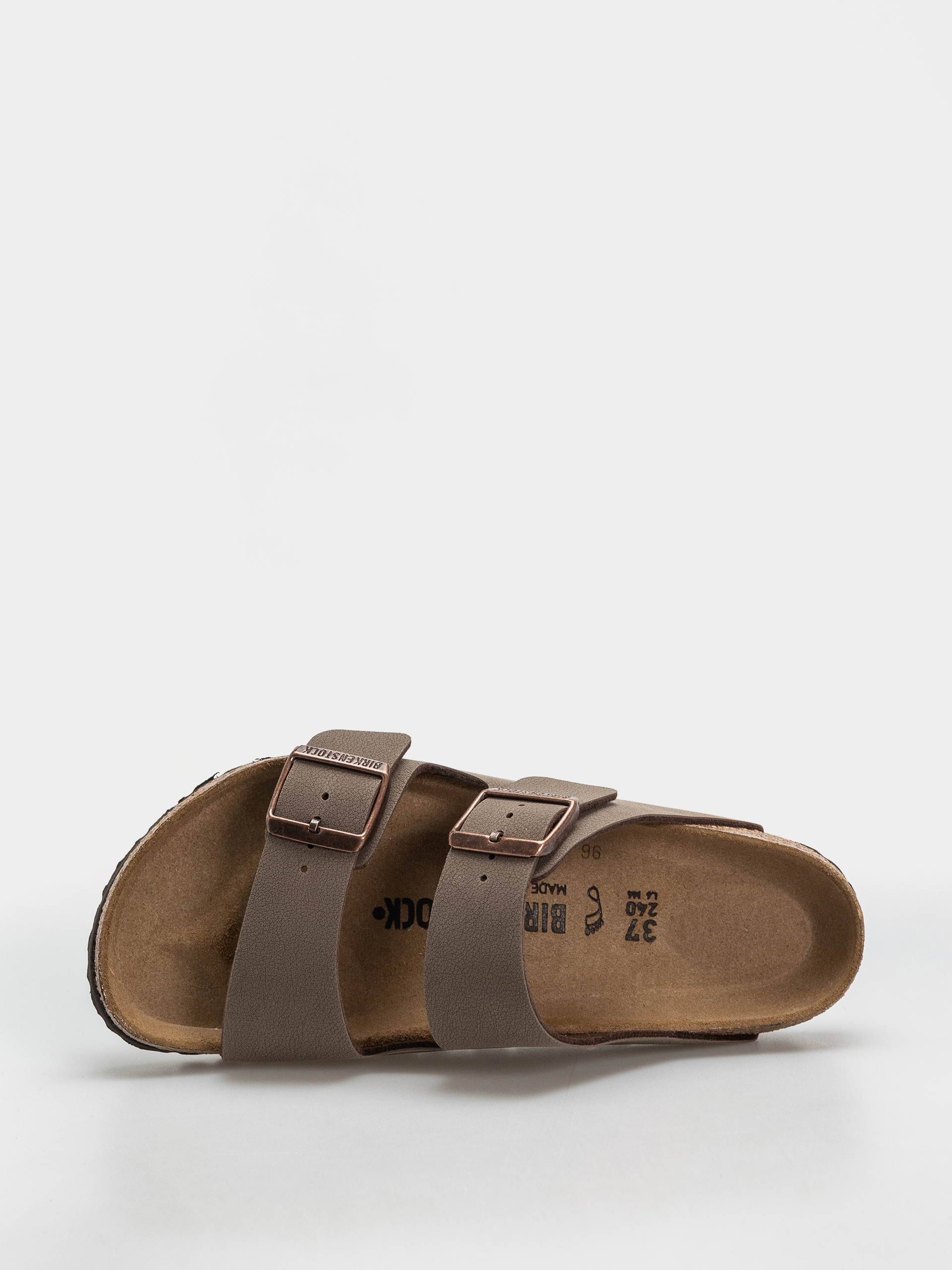 Šľapky Birkenstock Arizona Birkibuc Regular (mocca)