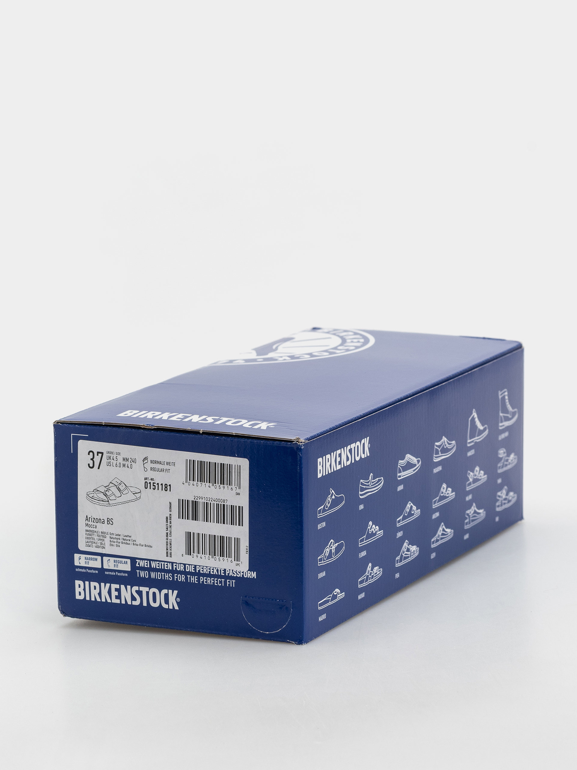 Šľapky Birkenstock Arizona Birkibuc Regular (mocca)