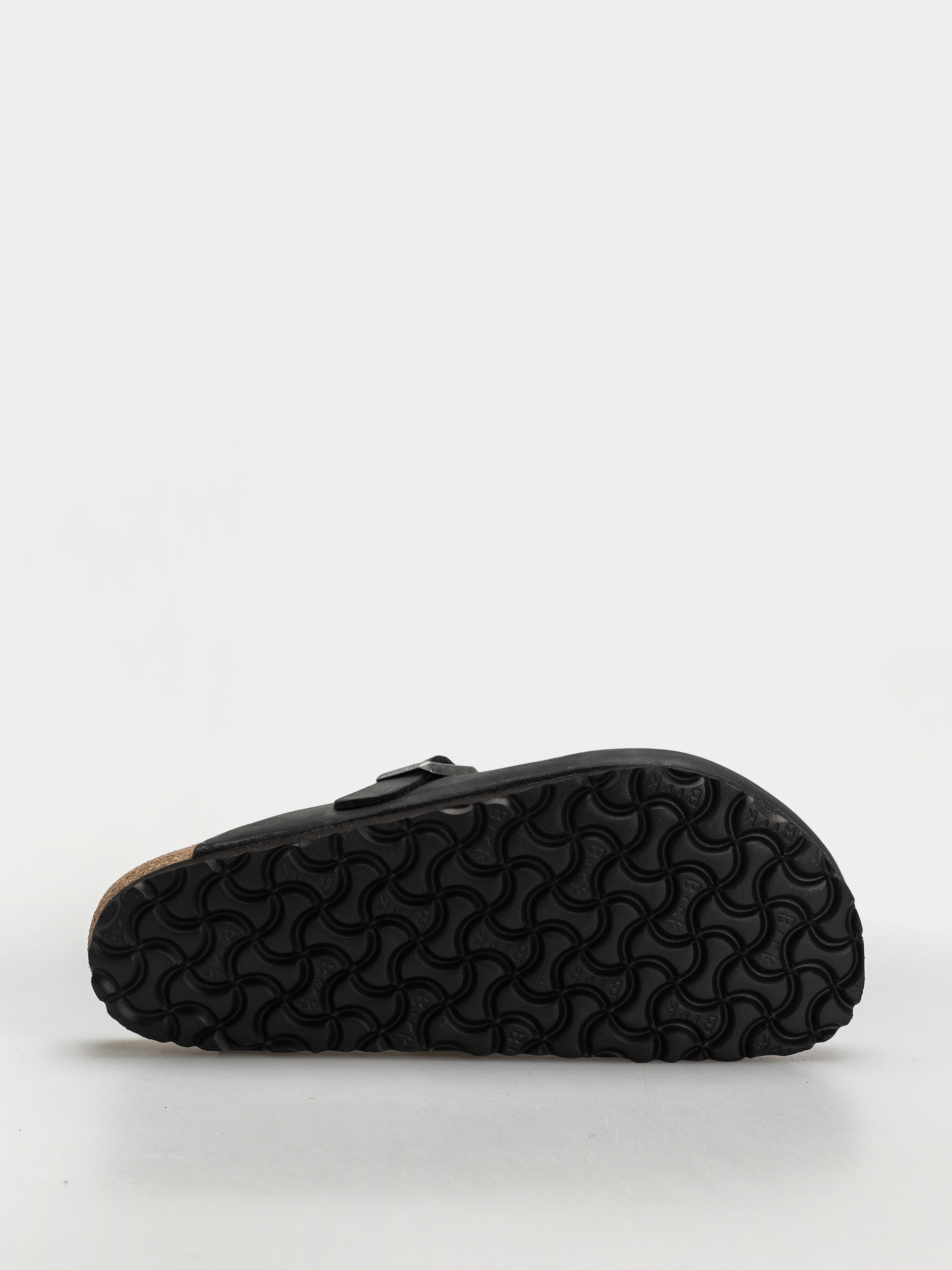 Šľapky Birkenstock Boston Oiled Leather Regular (black)