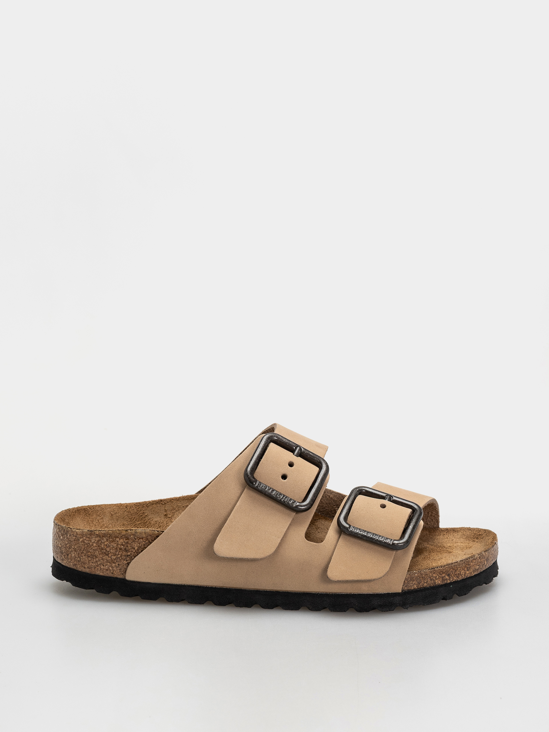 Šľapky Birkenstock Arizona Wire Buckle Nubuck Leather Narrow (sandcastle)