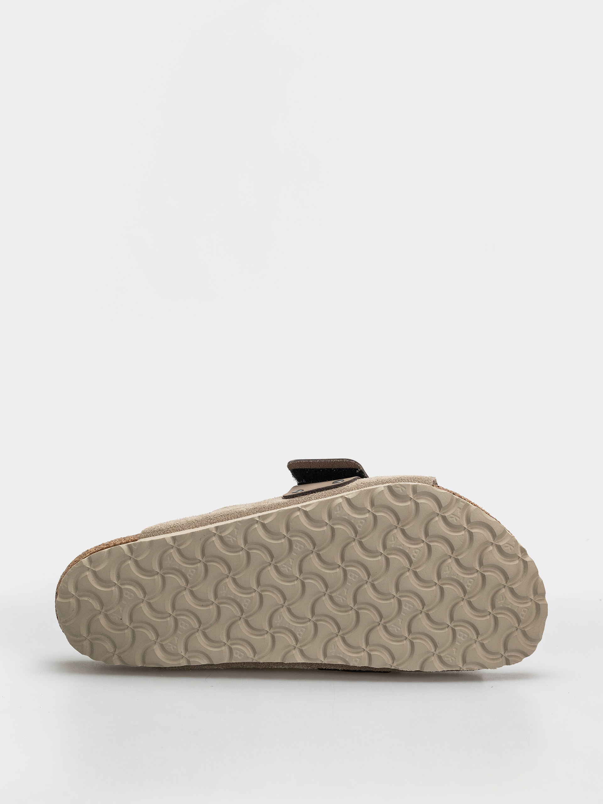 Šľapky Birkenstock Kyoto Nubuck Suede Leather Regular (taupe)