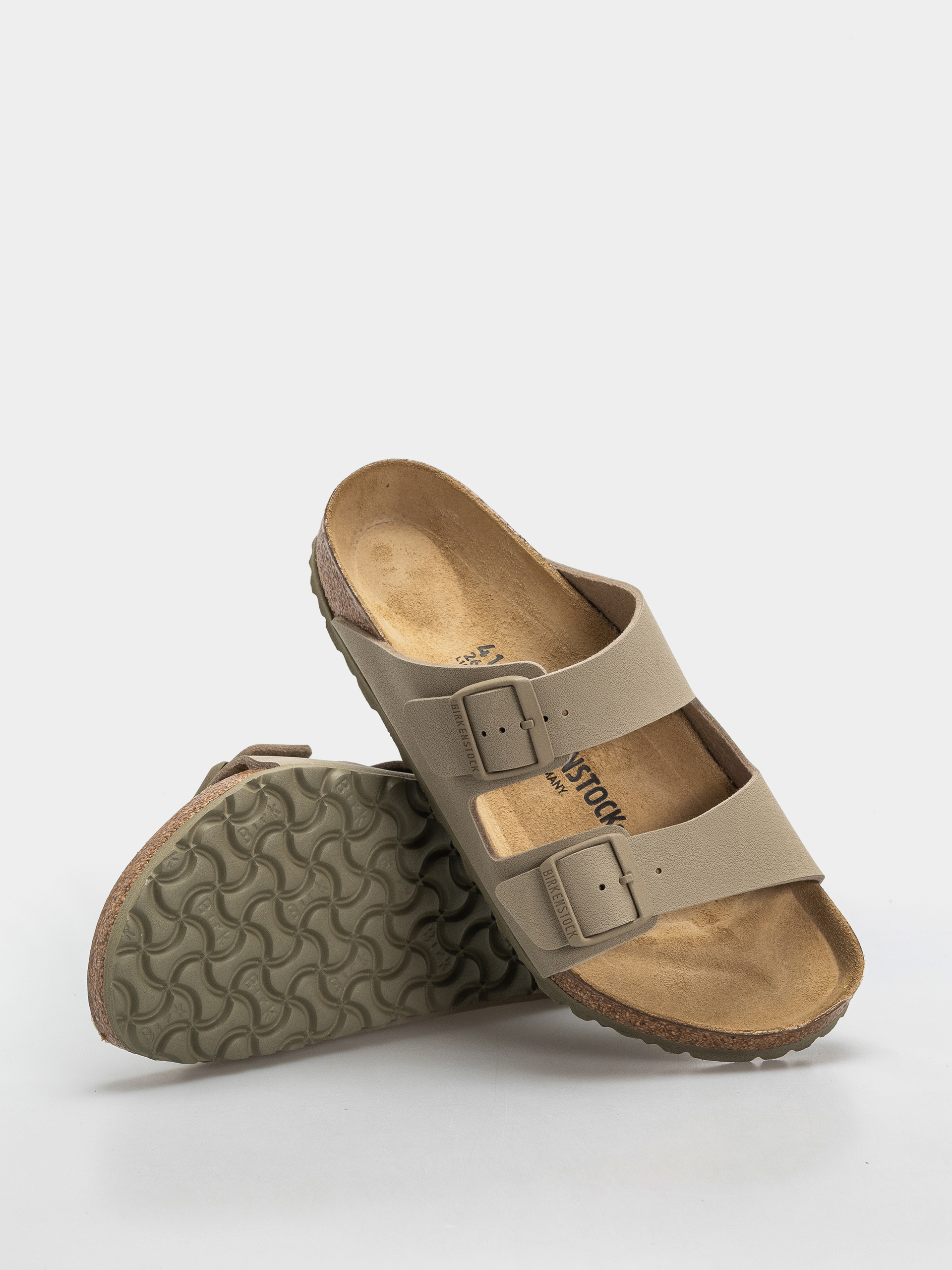 Šľapky Birkenstock Arizona Birko Flor Regular (faded khaki)