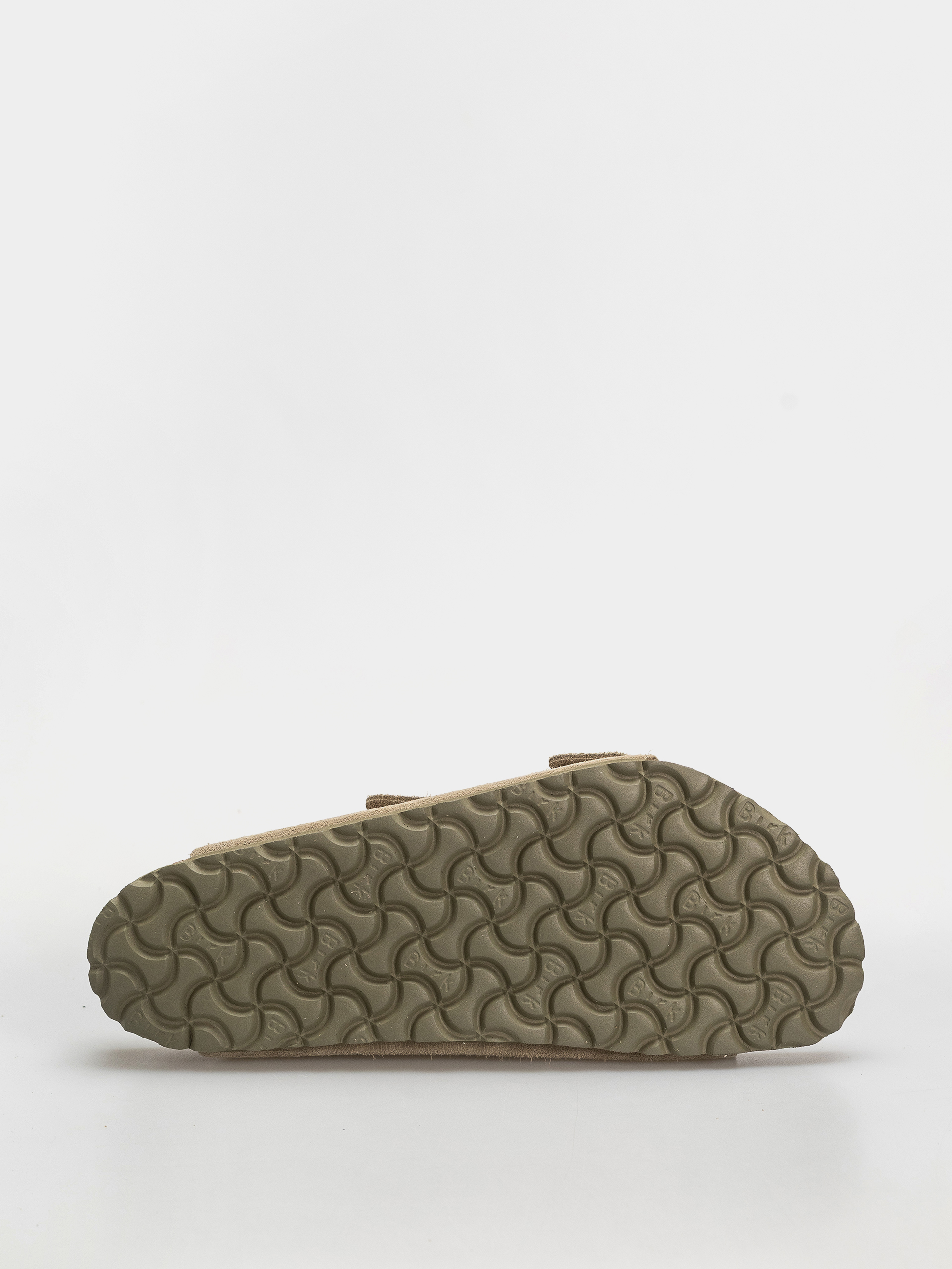 Šľapky Birkenstock Arizona Suede Leather Regular (faded khaki)