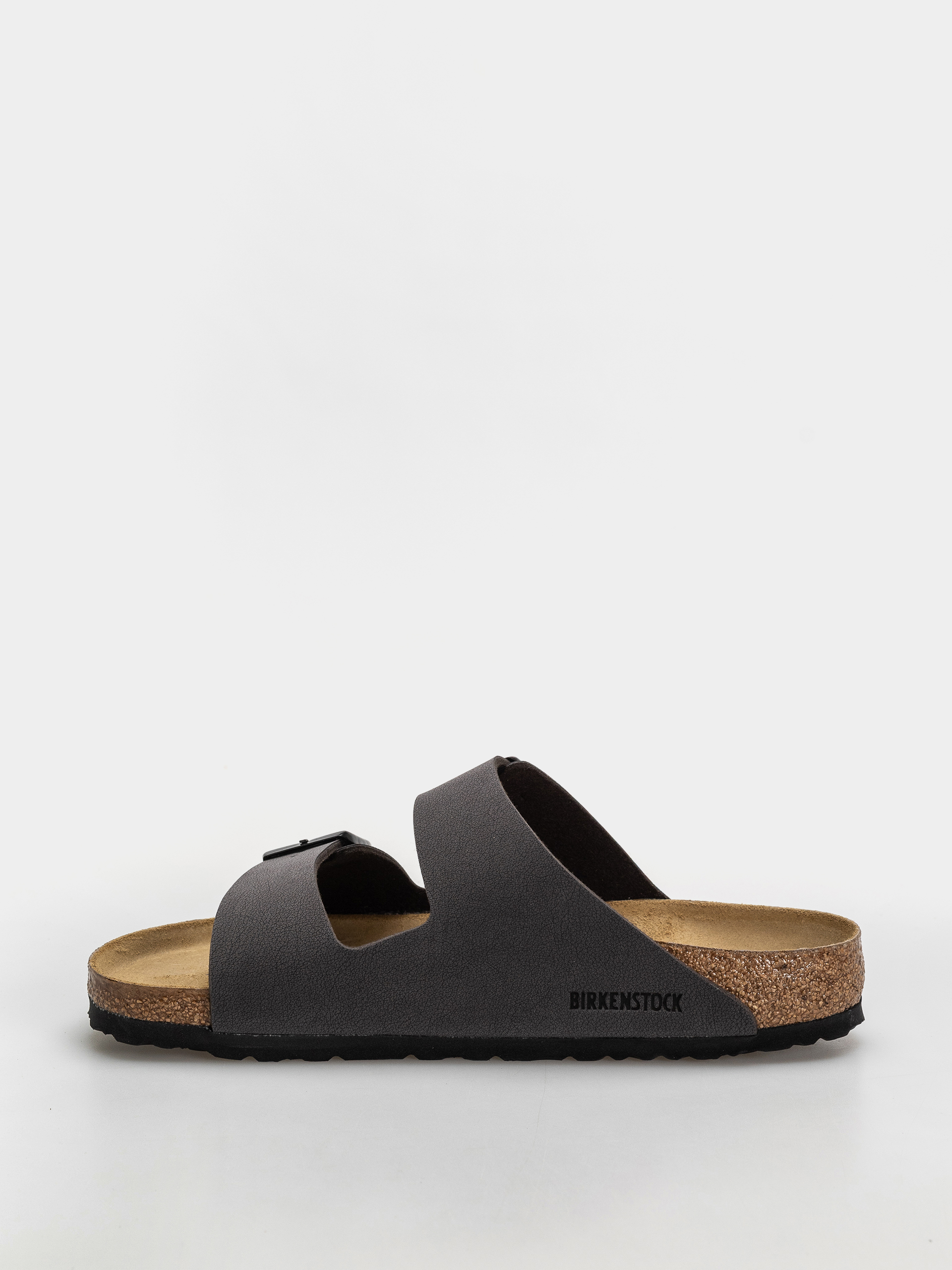 Šľapky Birkenstock Arizona Birkibuc Regular (velvet gray/black)