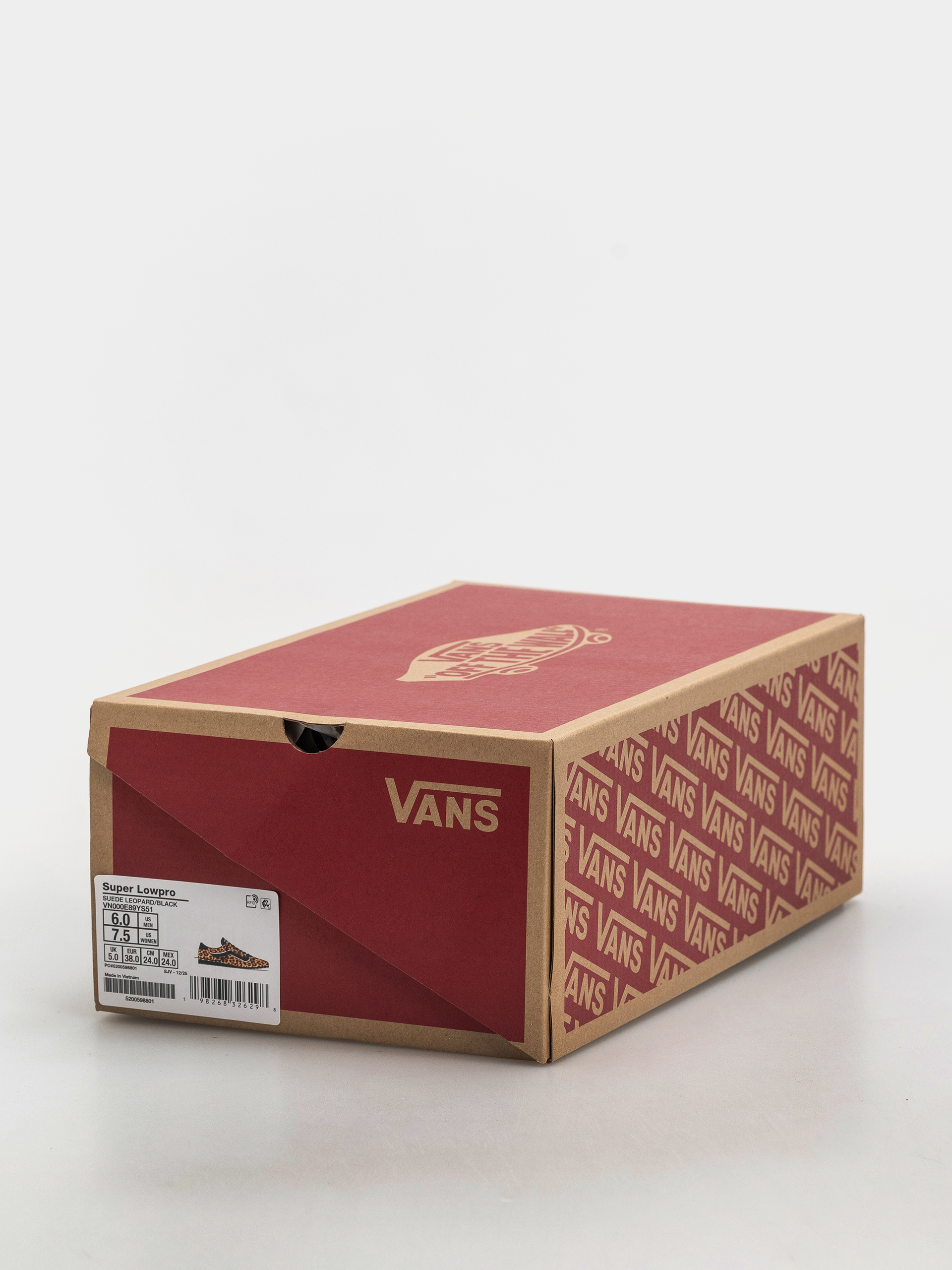 Topánky Vans Super Lowpro (leopard/black)