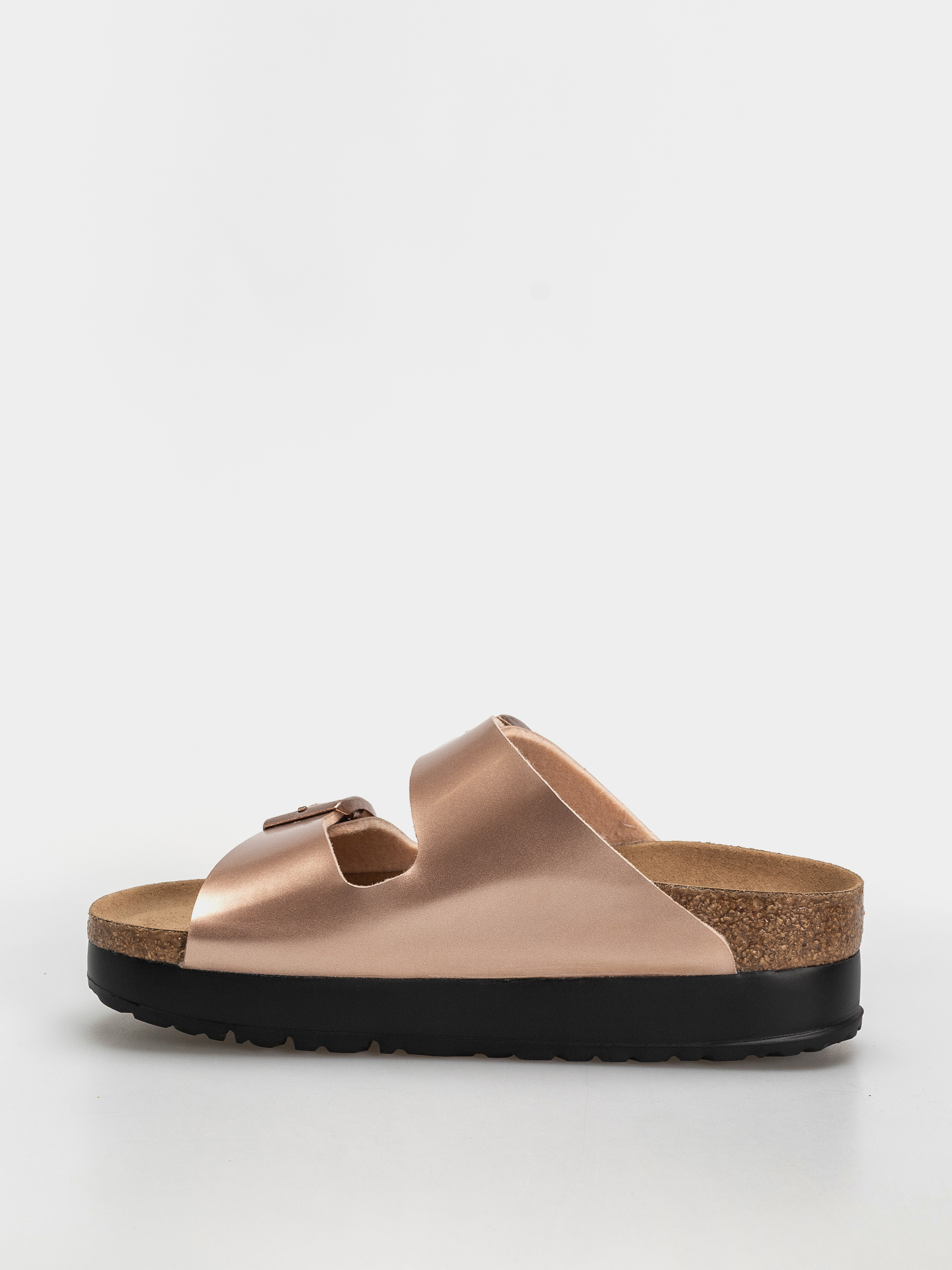Šľapky Birkenstock Arizona Flex Platform Birko Flor Narrow Wmn (electric metallic copper)