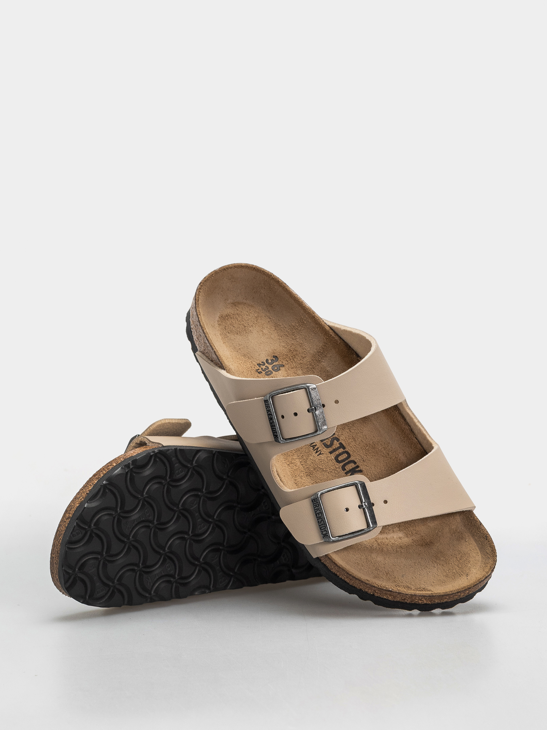 Šľapky Birkenstock Arizona Birko Flor Narrow (sandcastle)