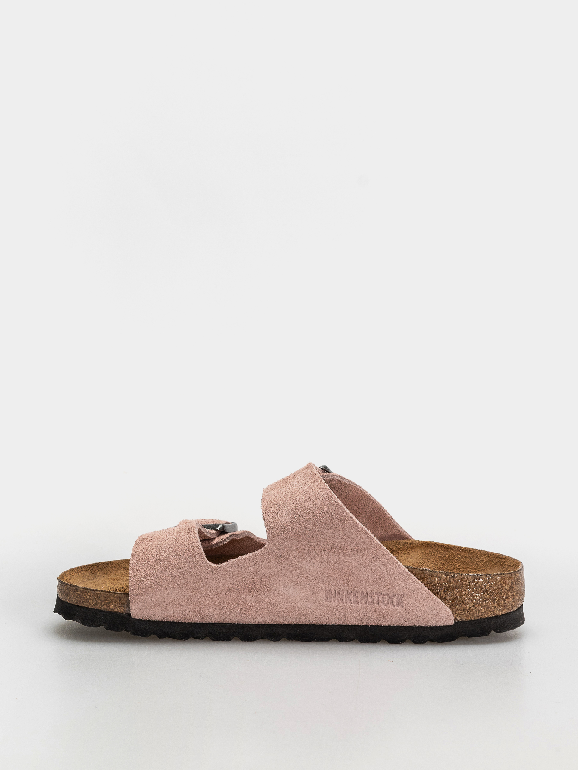 Šľapky Birkenstock Arizona Suede Leather Narrow (pink clay)