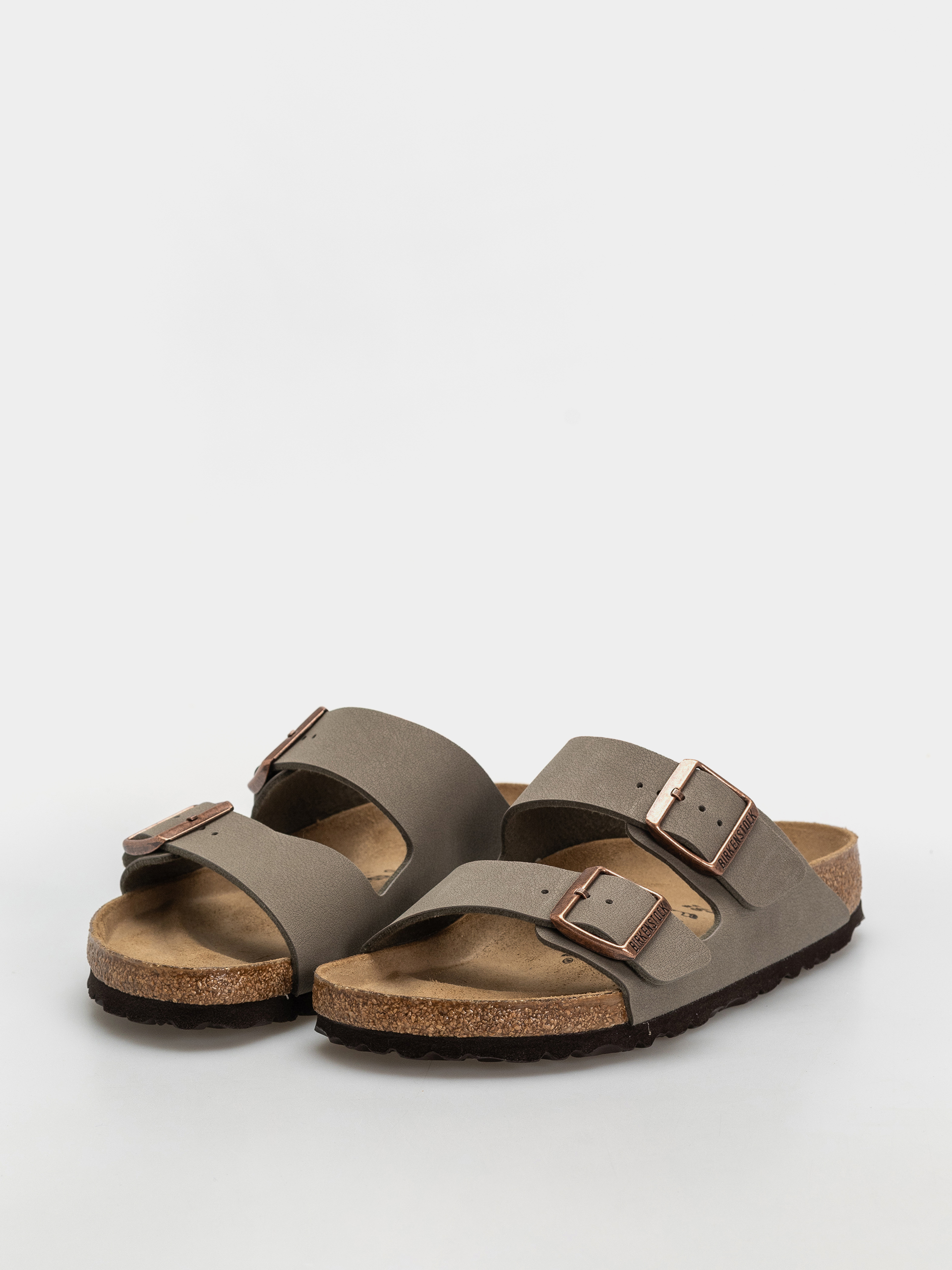Šľapky Birkenstock Arizona Birkibuc Regular (stone)