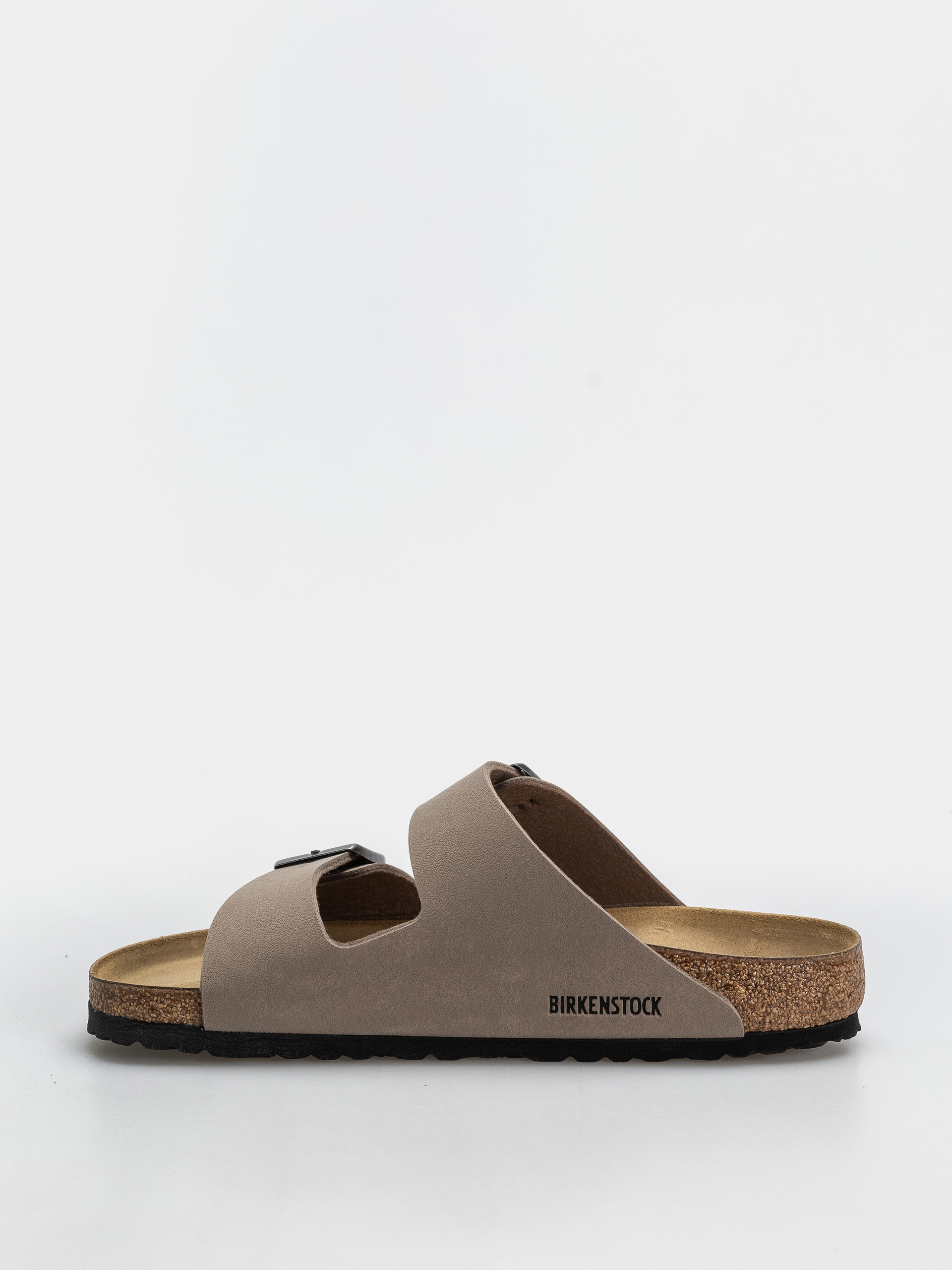 Šľapky Birkenstock Arizona Birkibuc Regular (gray taupe)