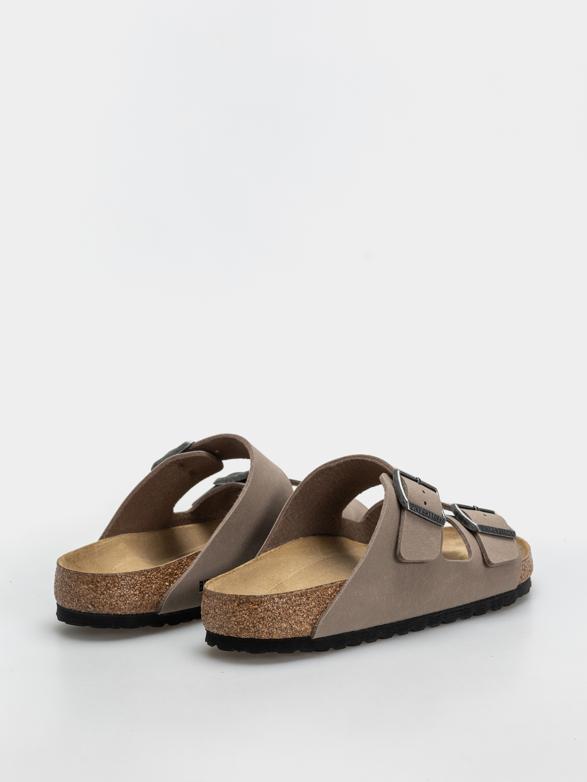 Šľapky Birkenstock Arizona Birkibuc Regular (gray taupe)