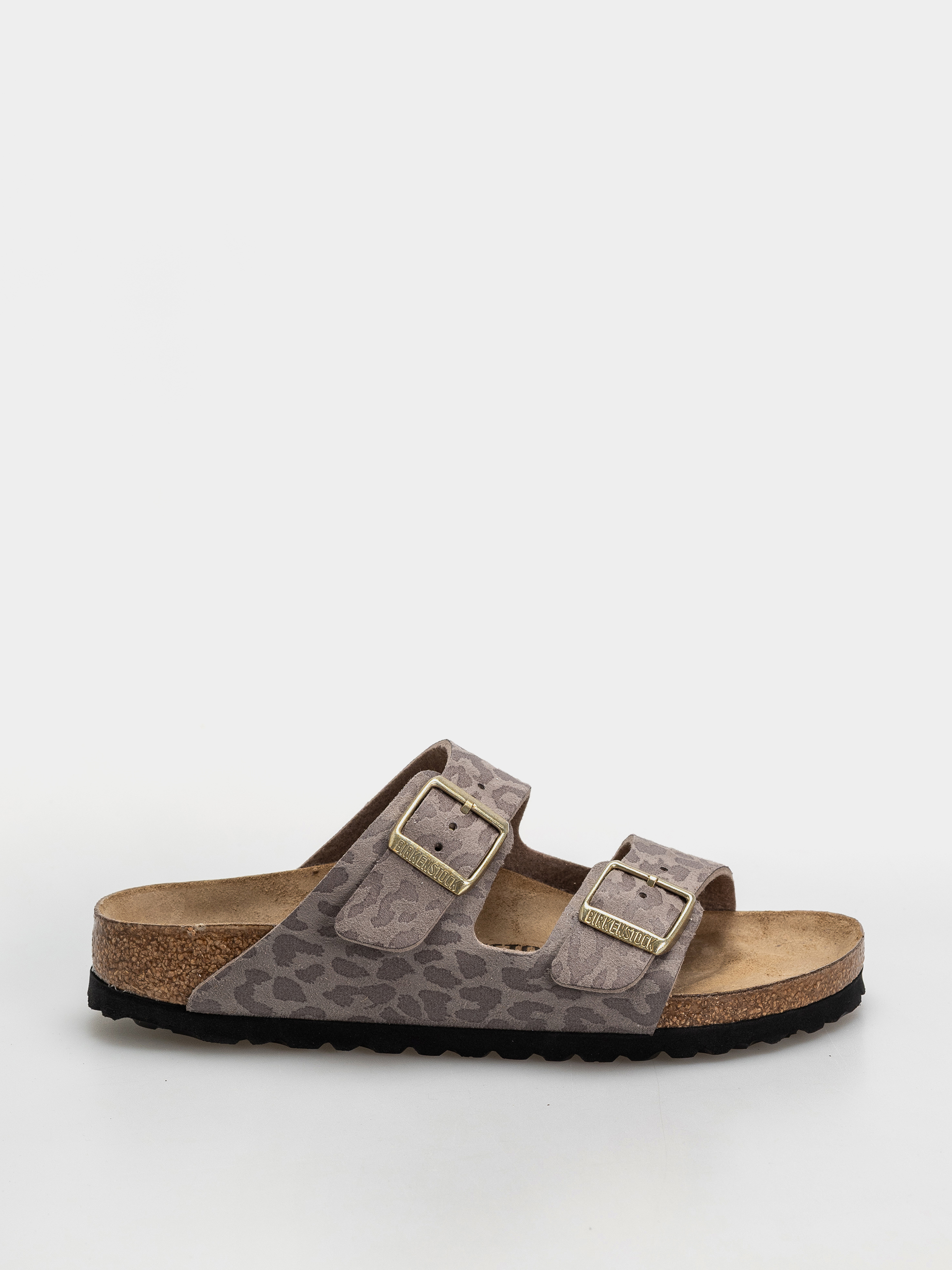 Šľapky Birkenstock Arizona Synthetics Narrow Wmn (syn leo grey taupe)