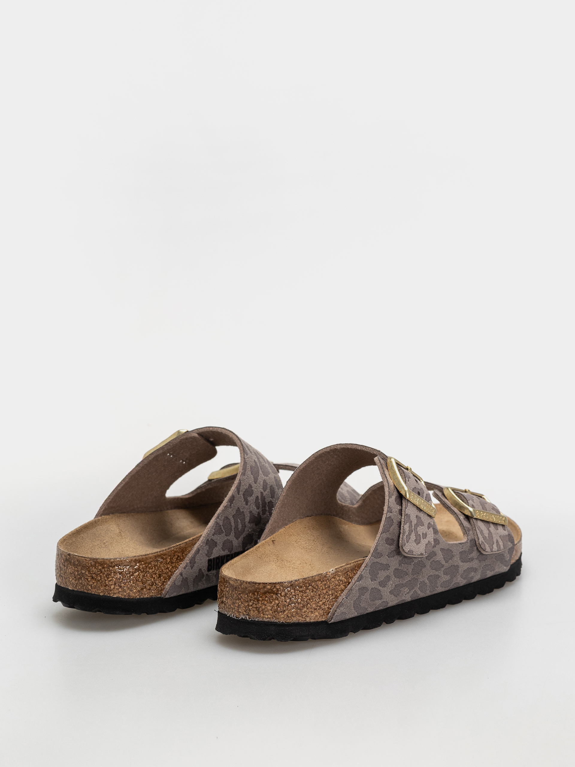 Šľapky Birkenstock Arizona Synthetics Narrow Wmn (syn leo grey taupe)