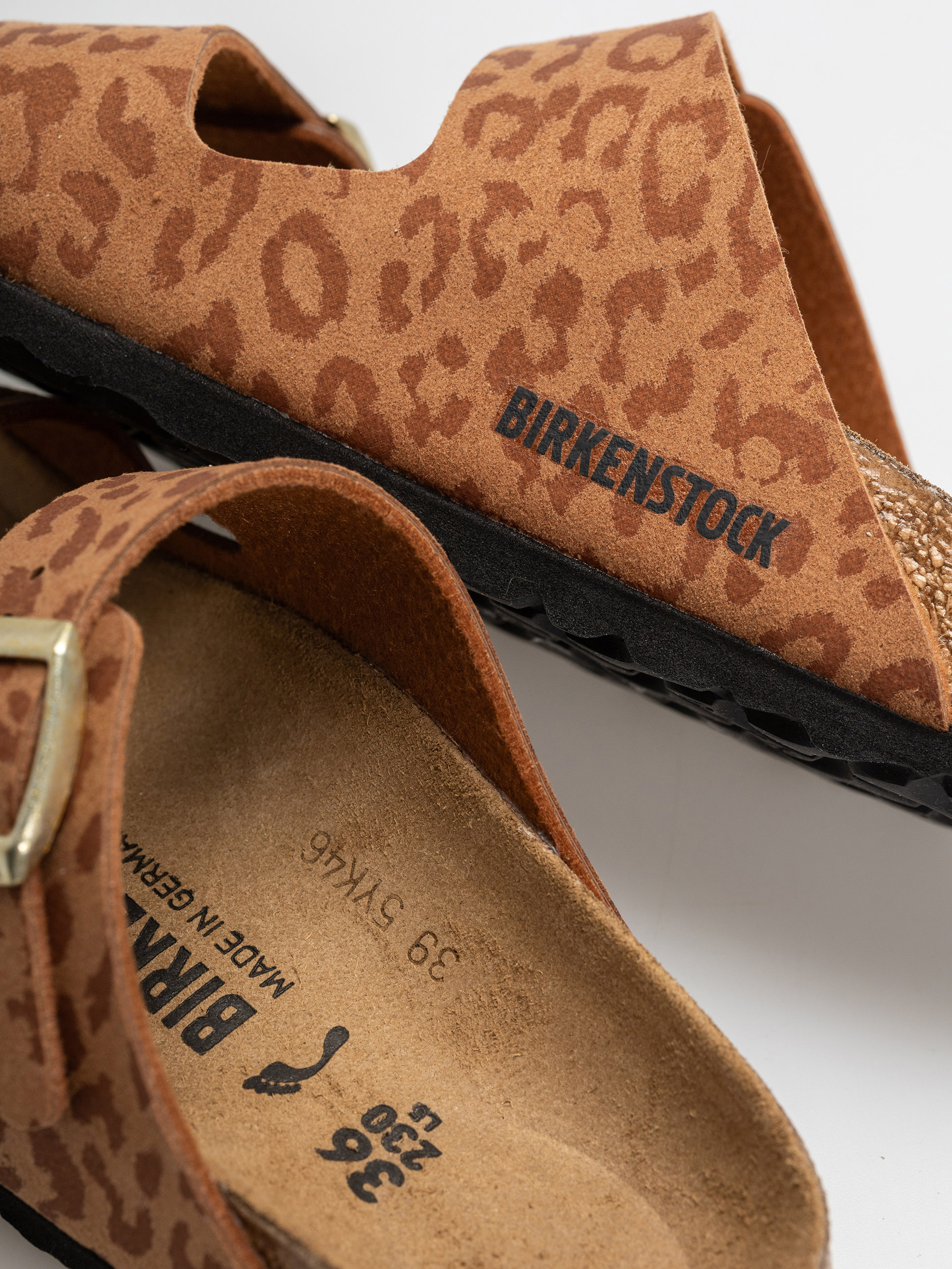 Šľapky Birkenstock Arizona Synthetics Narrow Wmn (syn leo pecan)