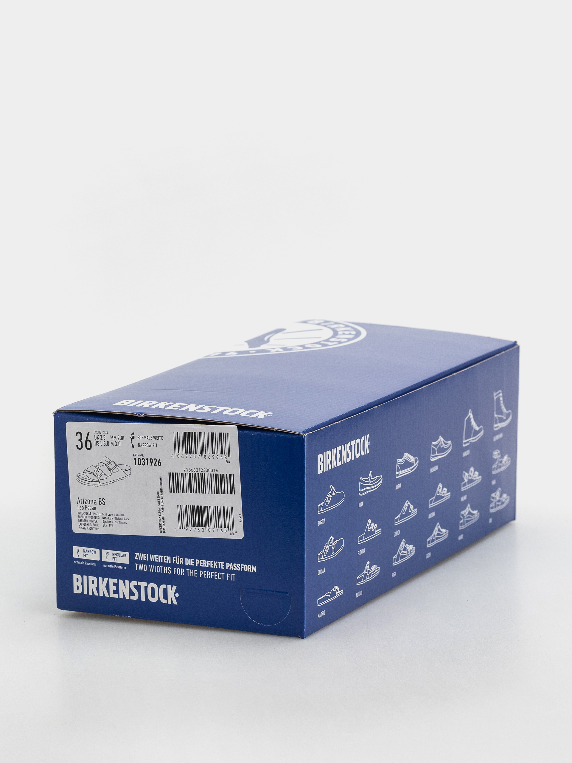 Šľapky Birkenstock Arizona Synthetics Narrow Wmn (syn leo pecan)