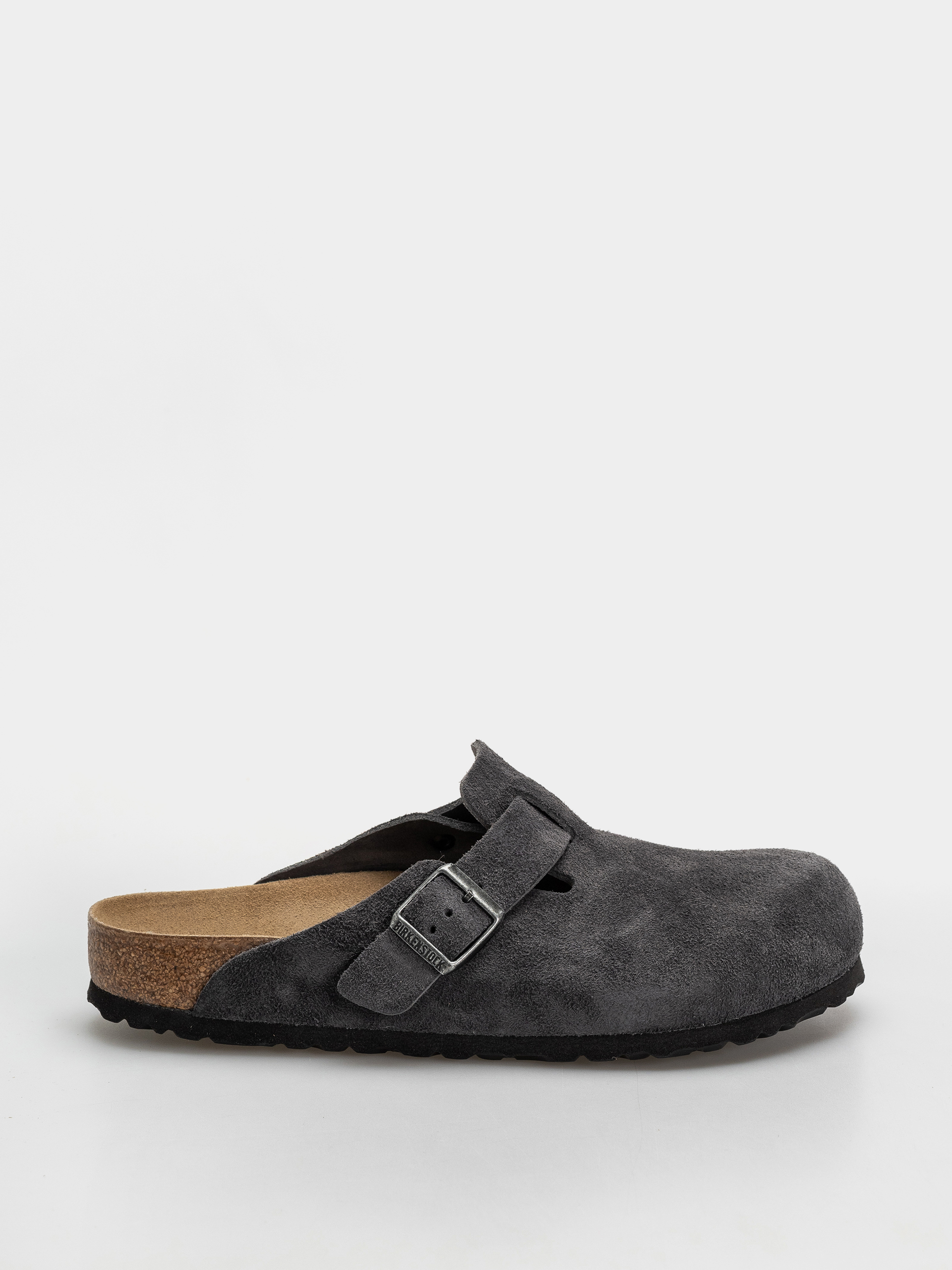 Šľapky Birkenstock Boston Suede Leather Regular