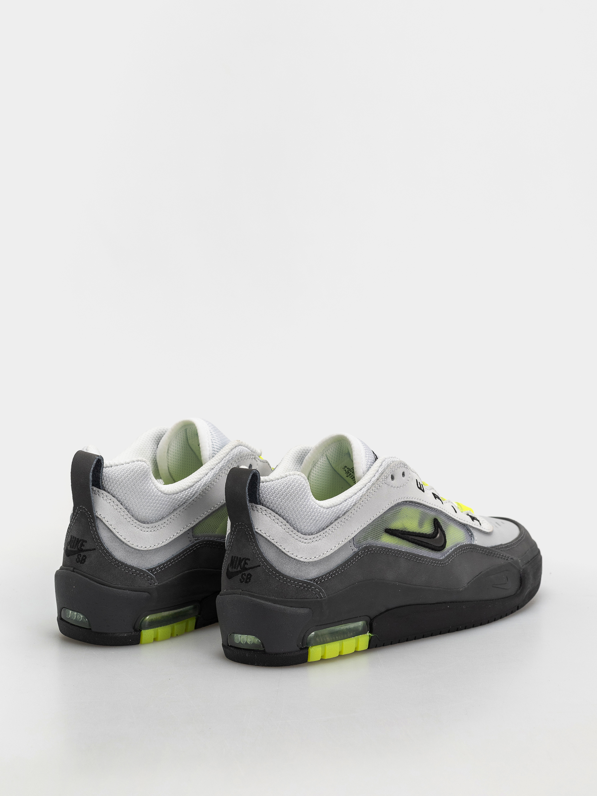 Topánky Nike SB Air Max Ishod (black/neon yellow anthracite lt graphite)