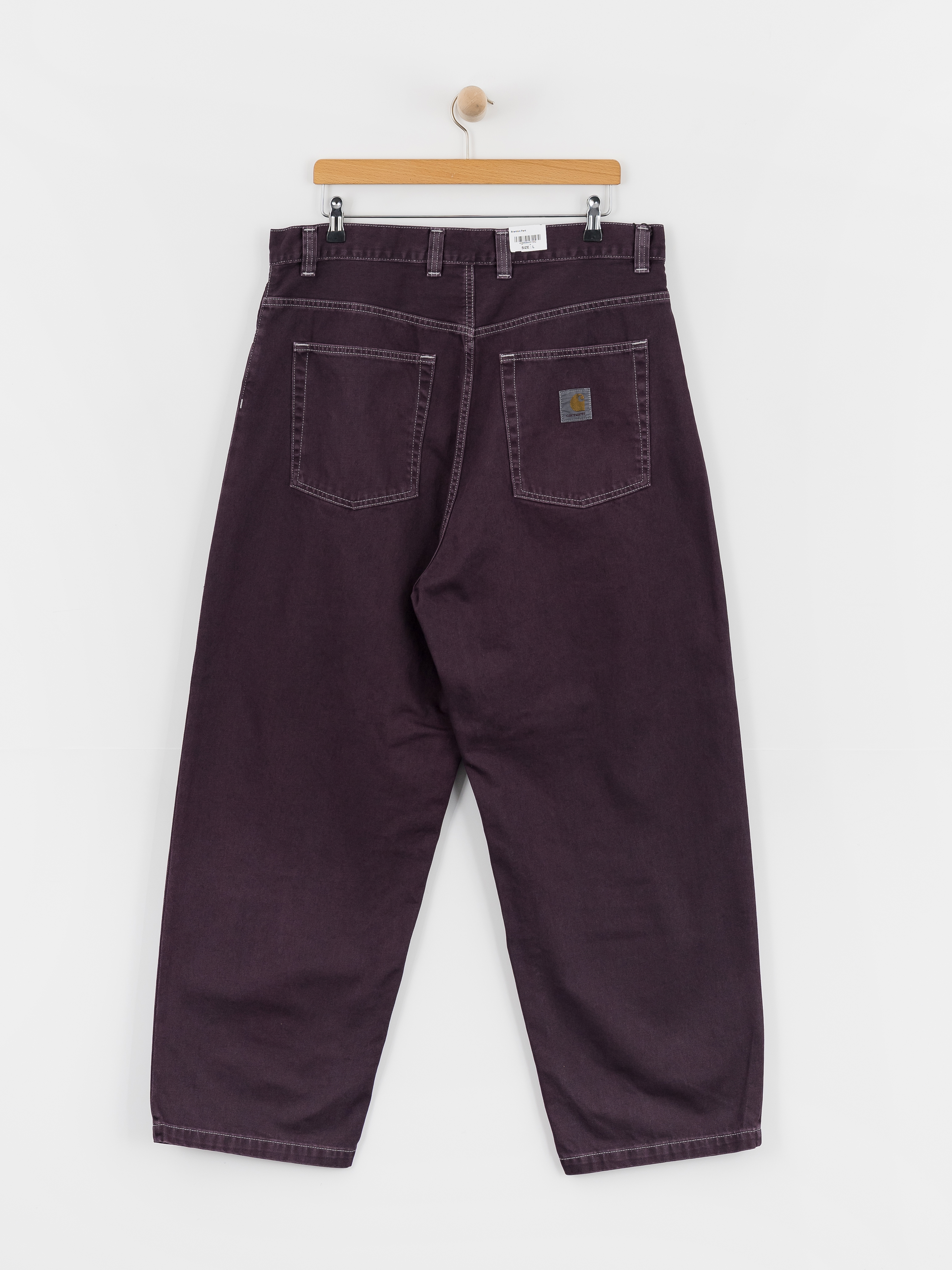 Nohavice Carhartt WIP Brandon (cozy purple)