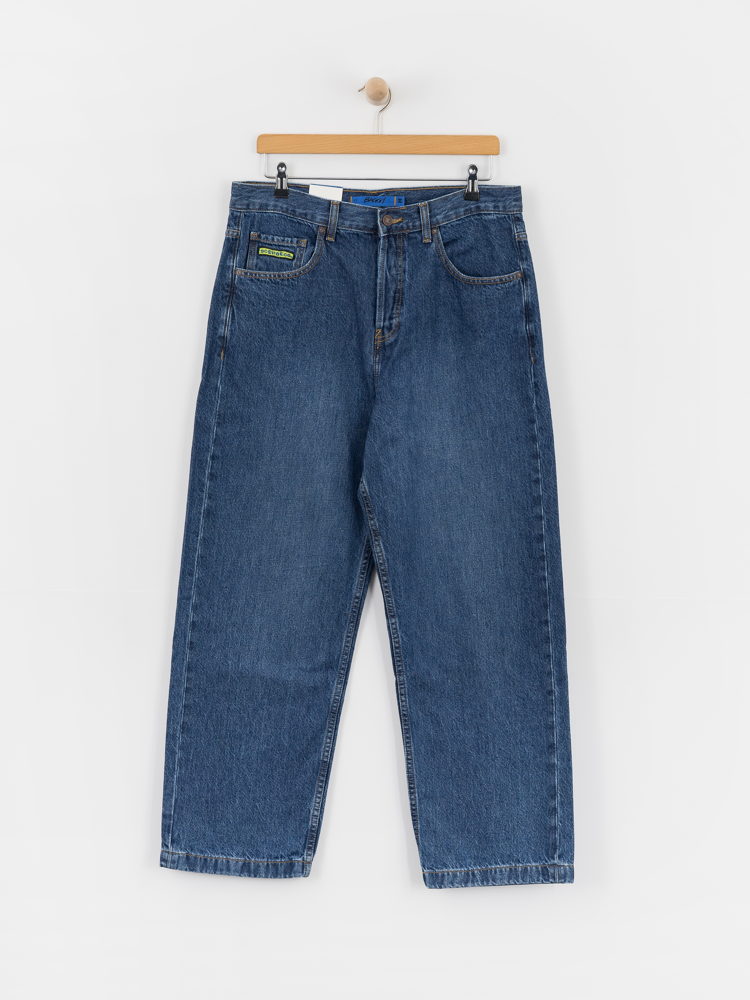 Nohavice DC Baggy Denim (stone indigo)