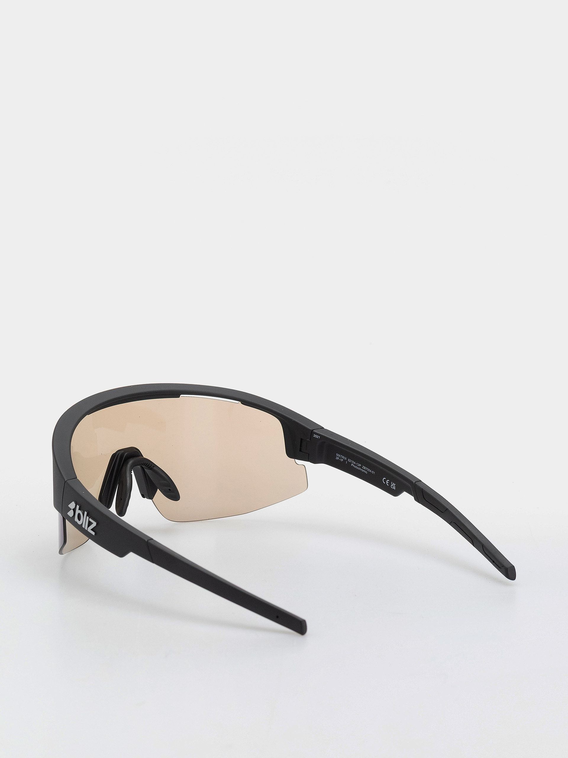 Slnečné okuliare Bliz Matrix (matt black/nano optics photochromic brown w blue multi)