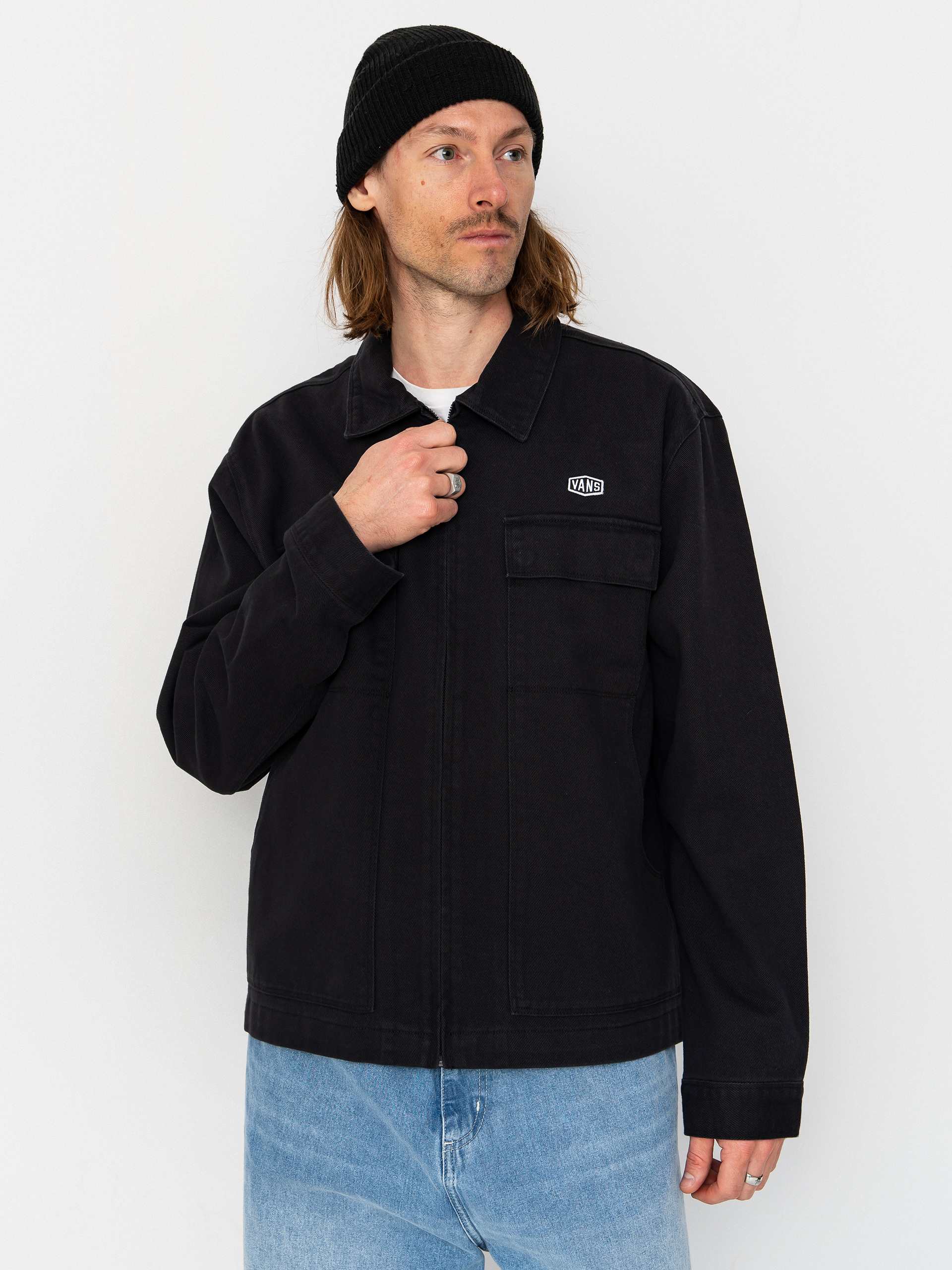 Bunda Vans Mcavoy Zip Station (black)