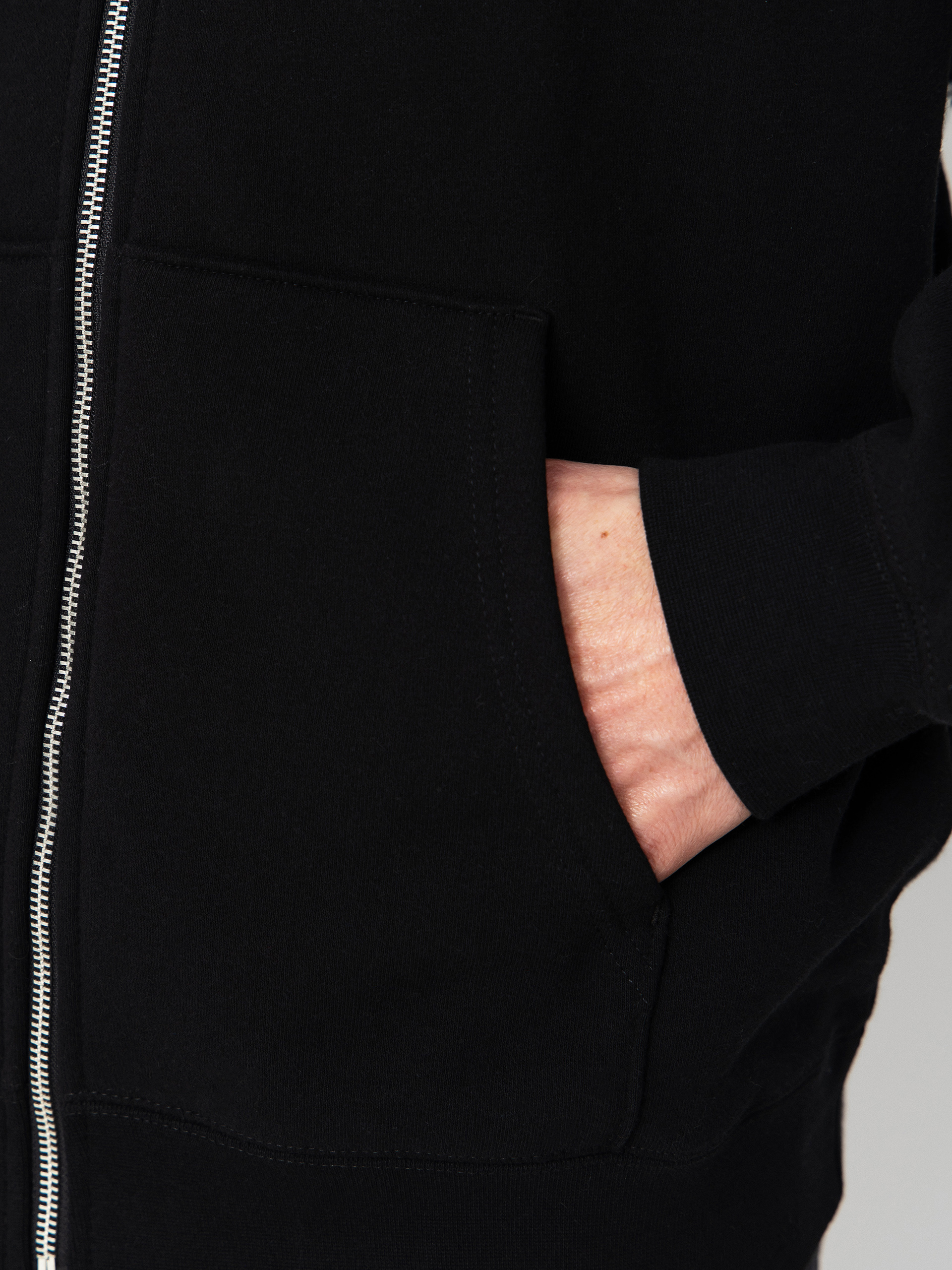 Mikina s kapucňou OBEY Oval ZHD (black)