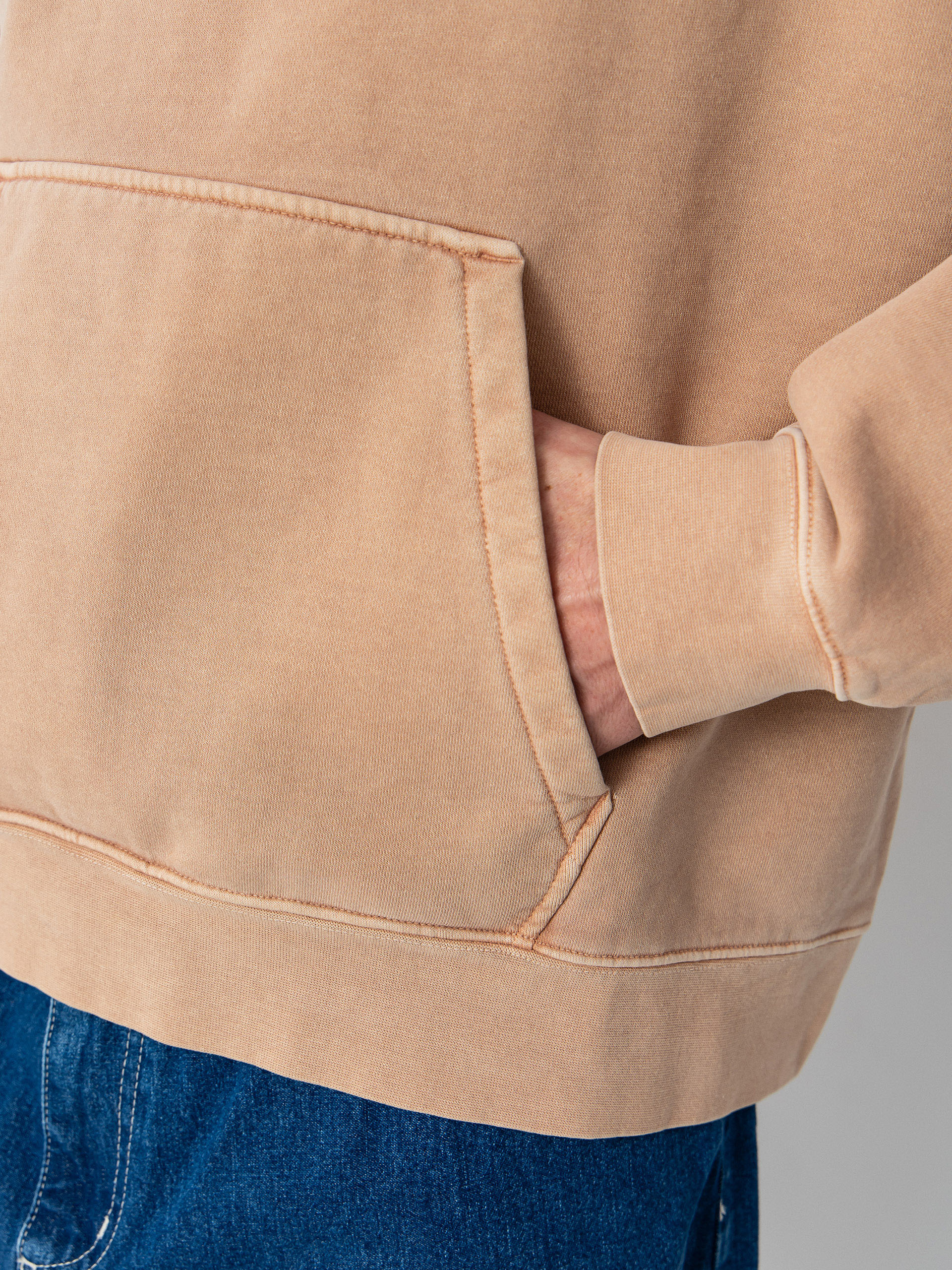 Mikina s kapucňou Vans Premium HD (warm taupe)