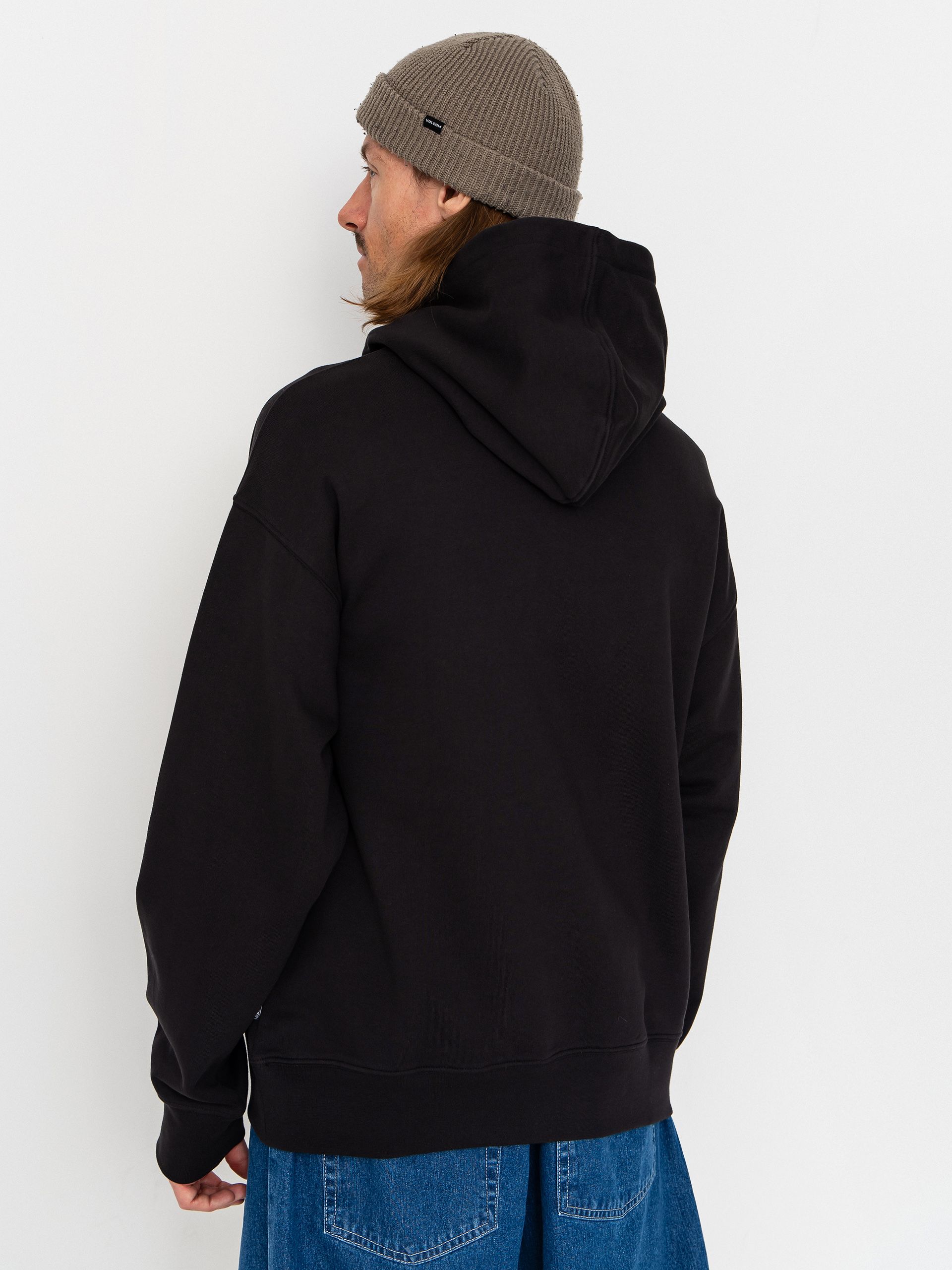 Mikina s kapucňou Vans They Are Just Shoes Loose HD (black)