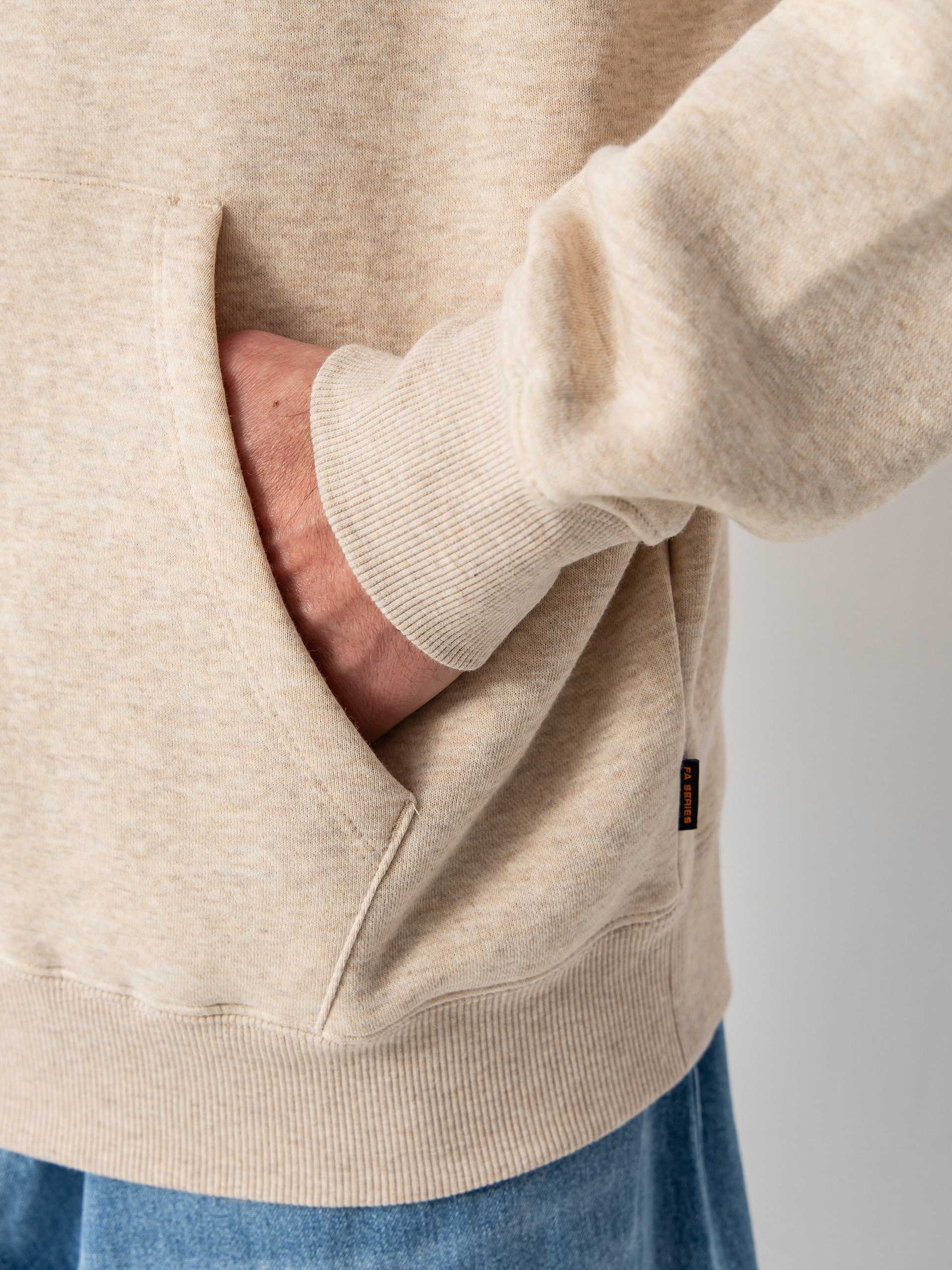 Mikina s kapucňou Volcom Fa Mickey Mason HD (dust heather)