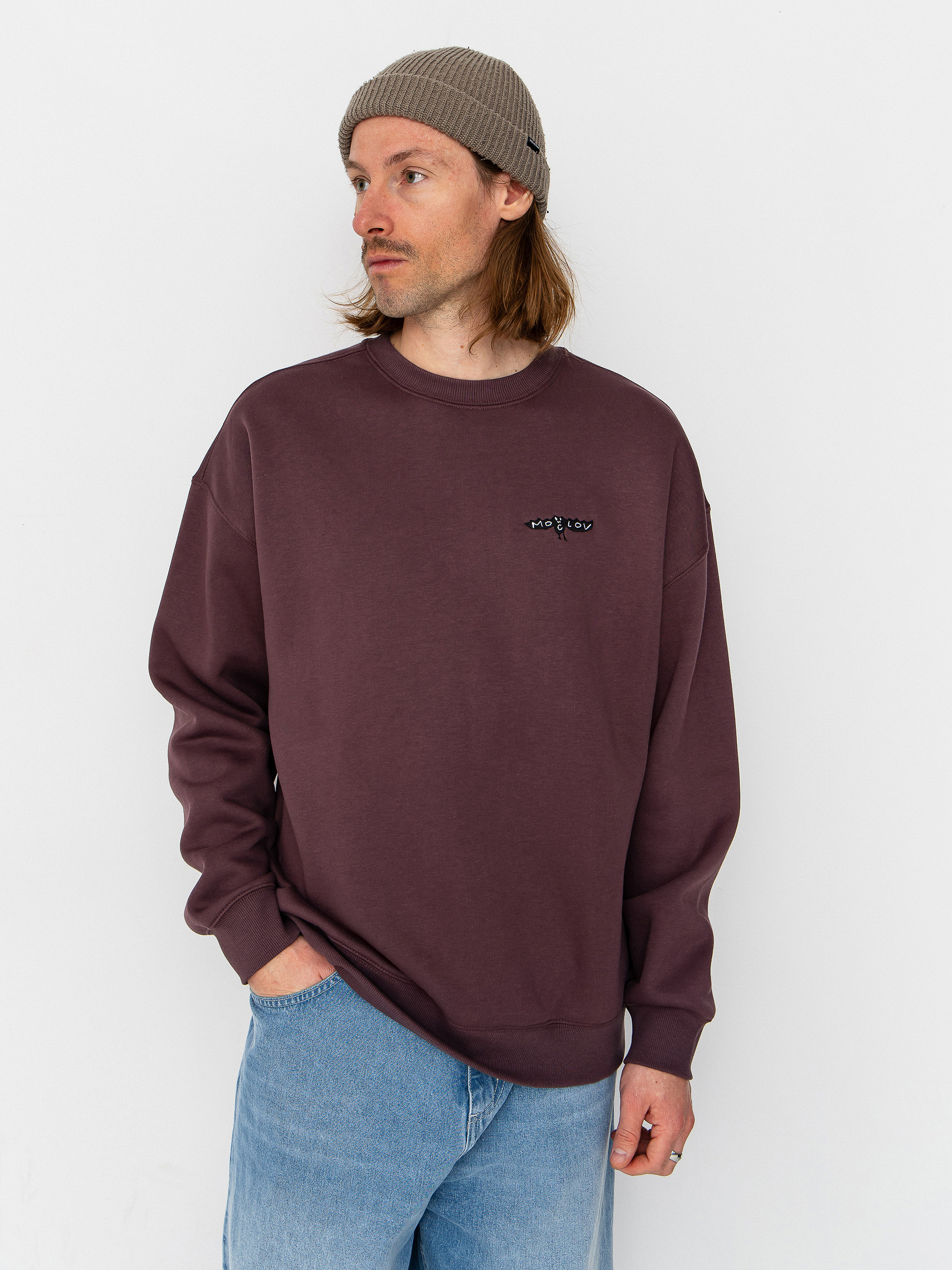 Mikina Volcom Fa Gony Zubizarreta Crew (pistol punch)