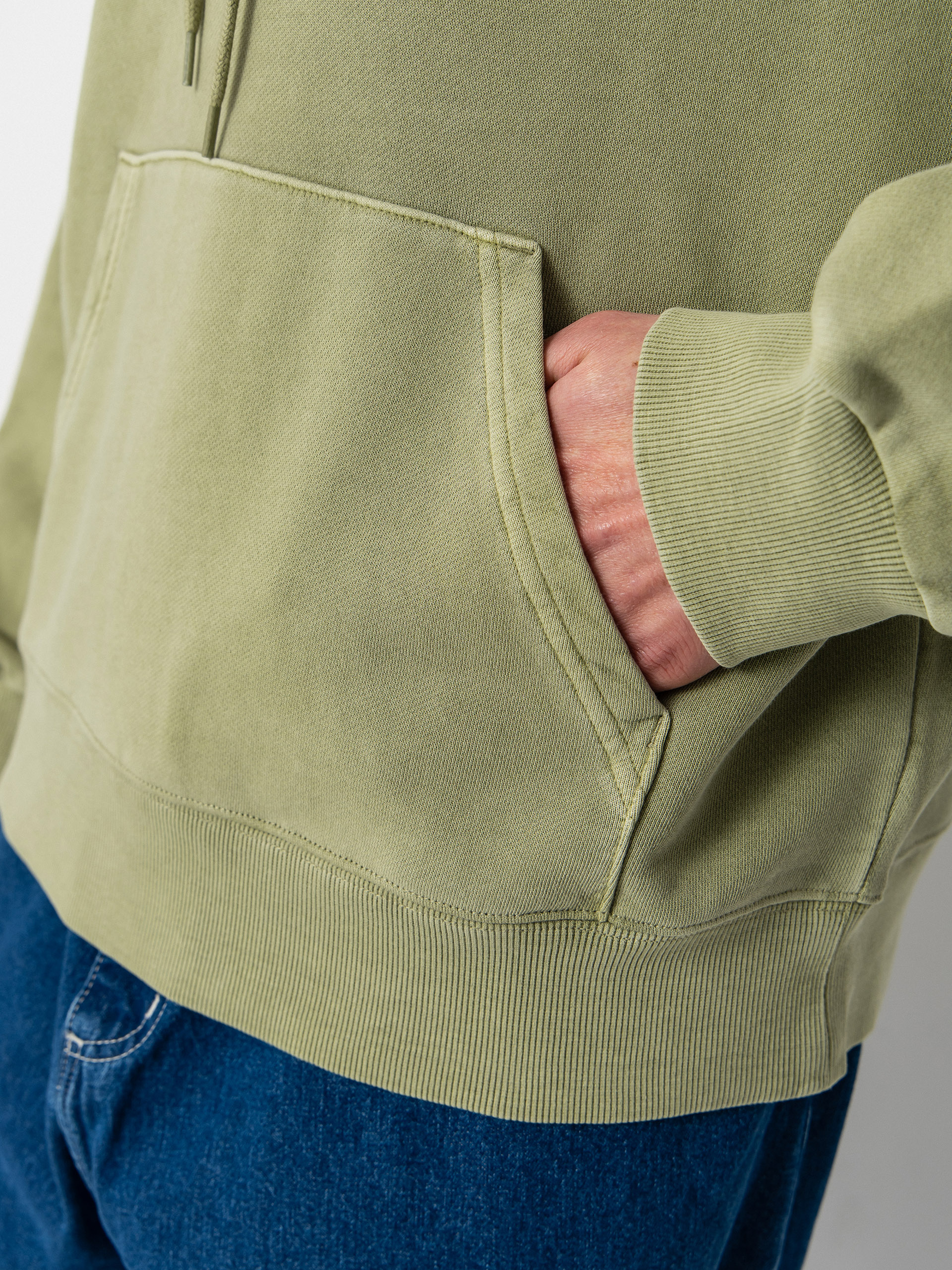 Mikina s kapucňou Carhartt WIP Nelson HD (gentle green)