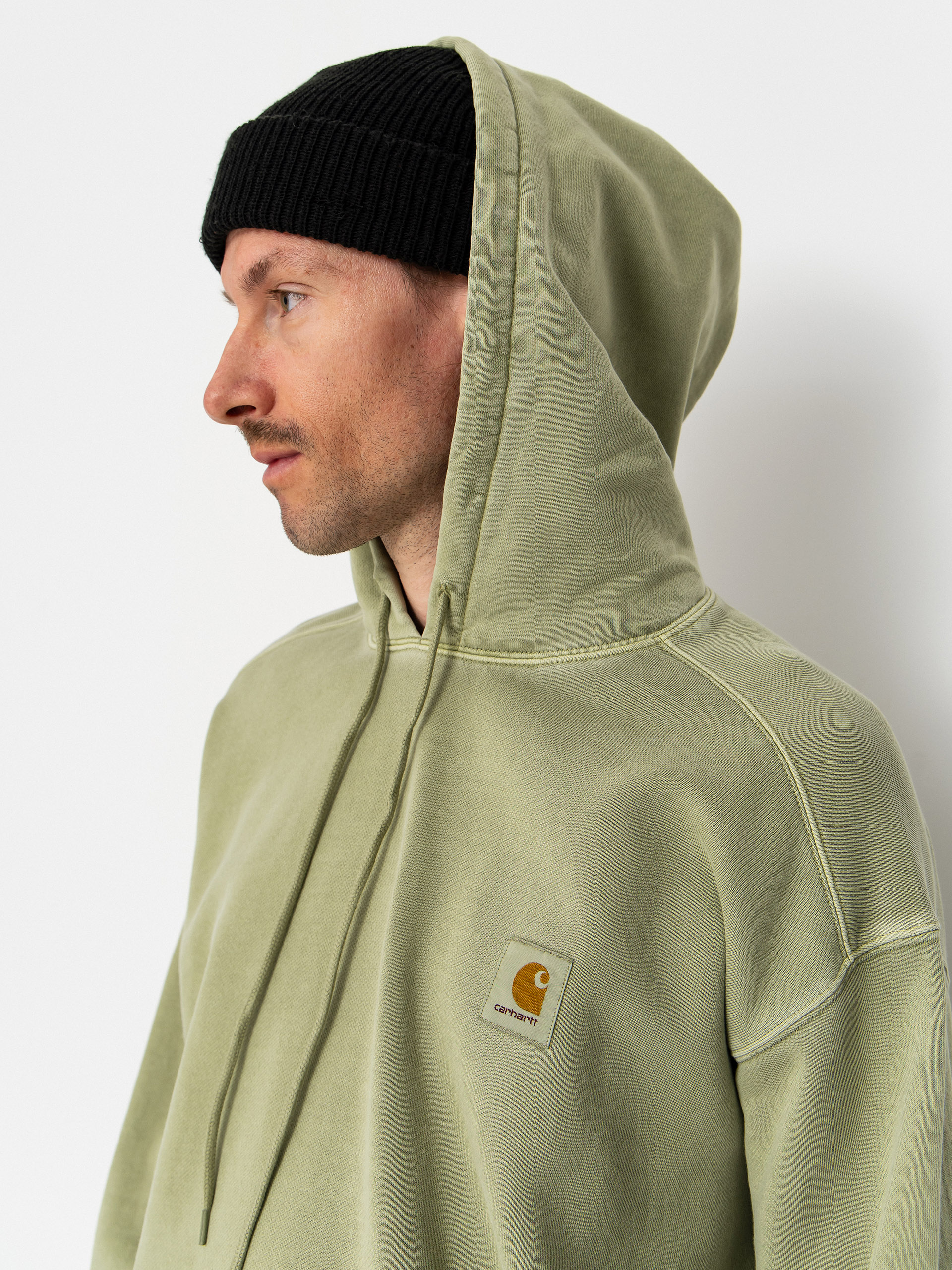 Mikina s kapucňou Carhartt WIP Nelson HD (gentle green)